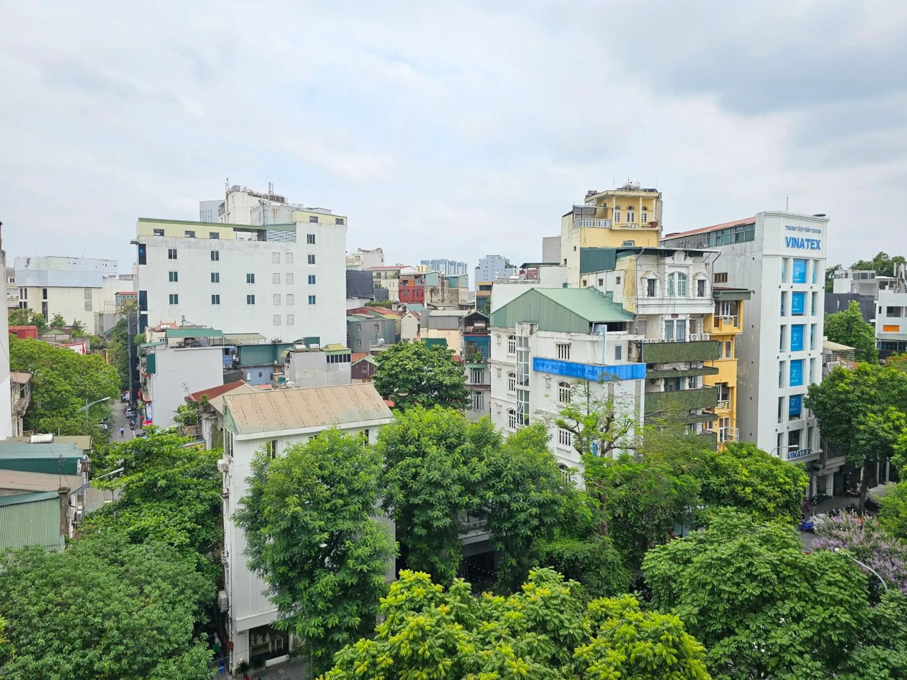 City view in Hilton Garden Inn Hanoi City view in Hilton Garden Inn Hanoi