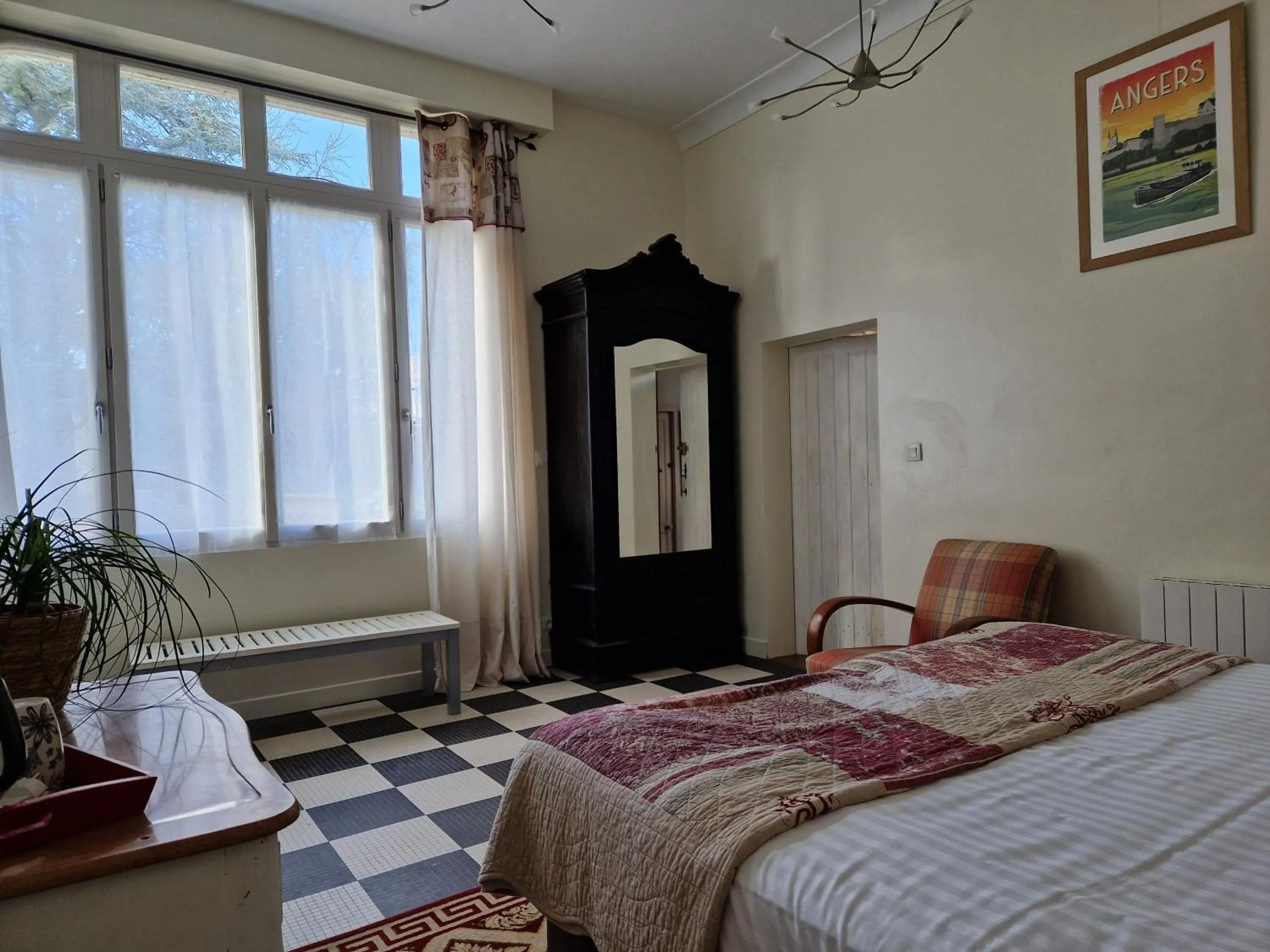 Bed in Domaine de l'Oie Rouge