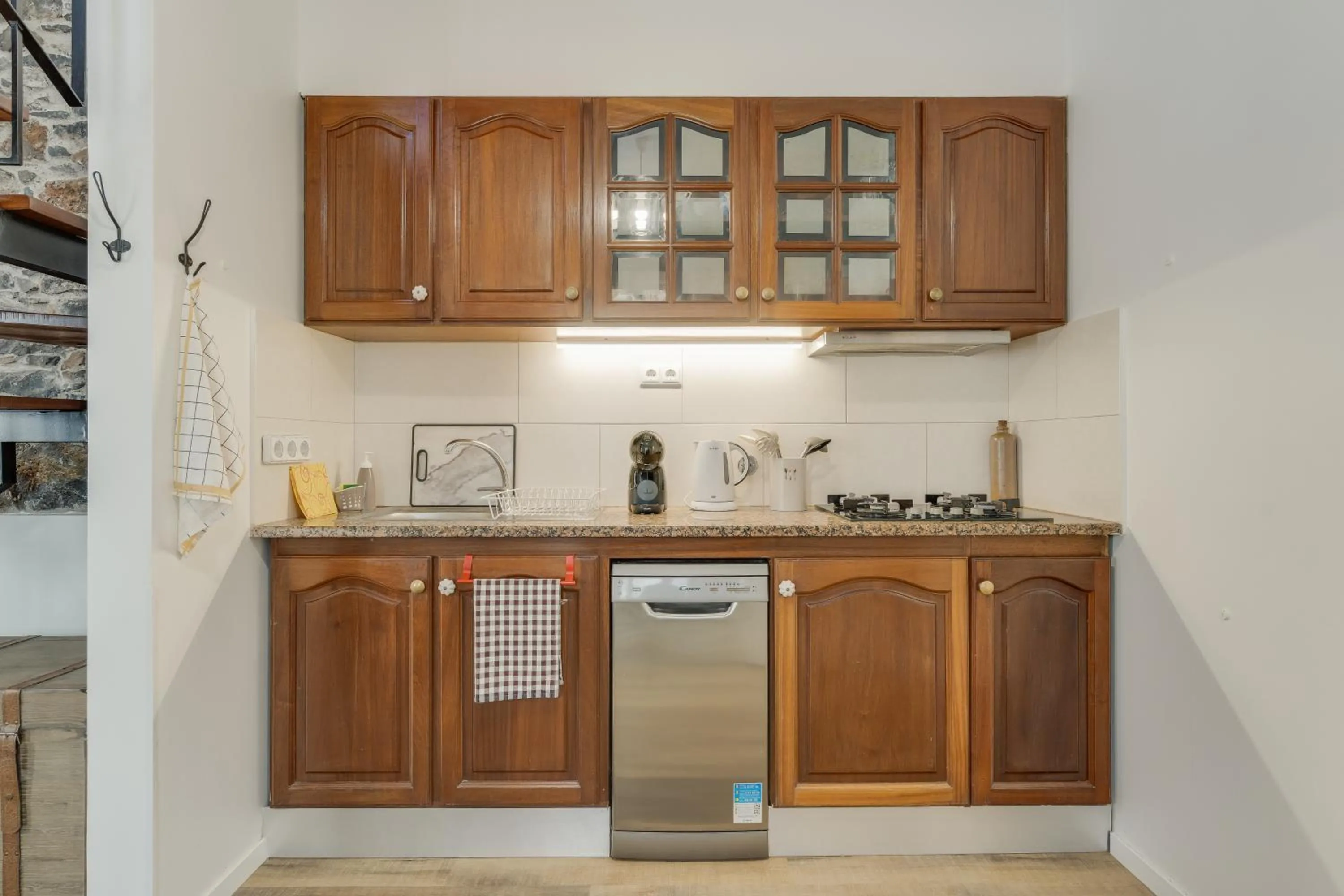 Kitchen or kitchenette in Casa D`Avó Celina