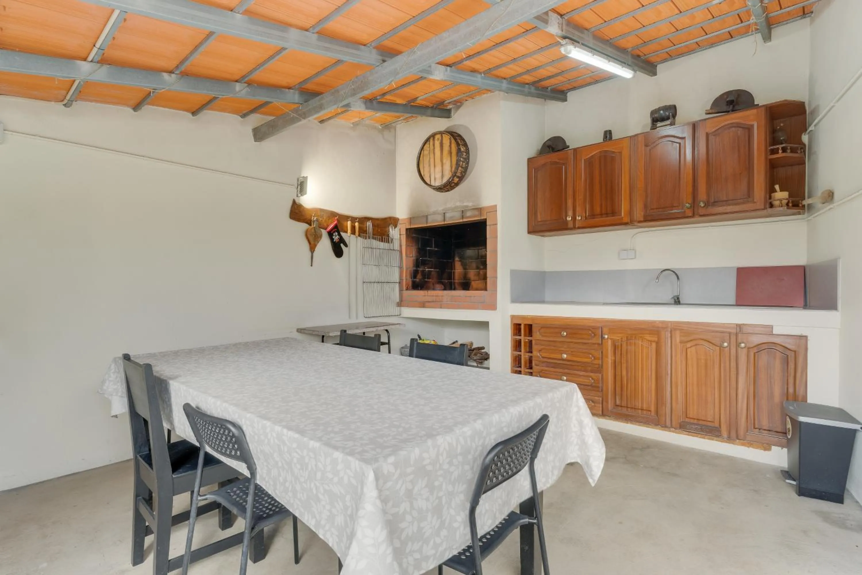 BBQ facilities in Casa D`Avó Celina