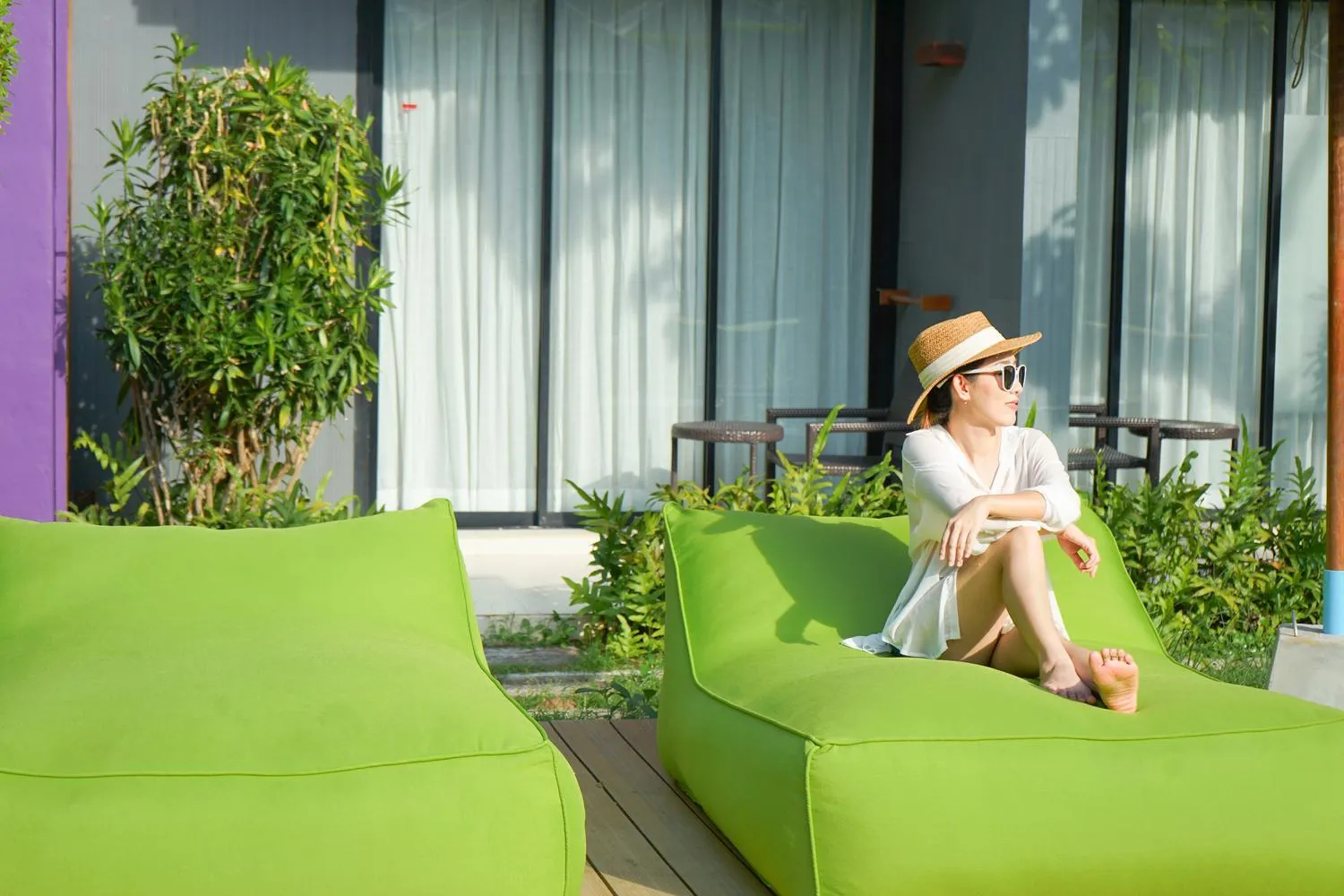 sunbed in Holiday Inn Express Phuket Patong Beach Central by IHG