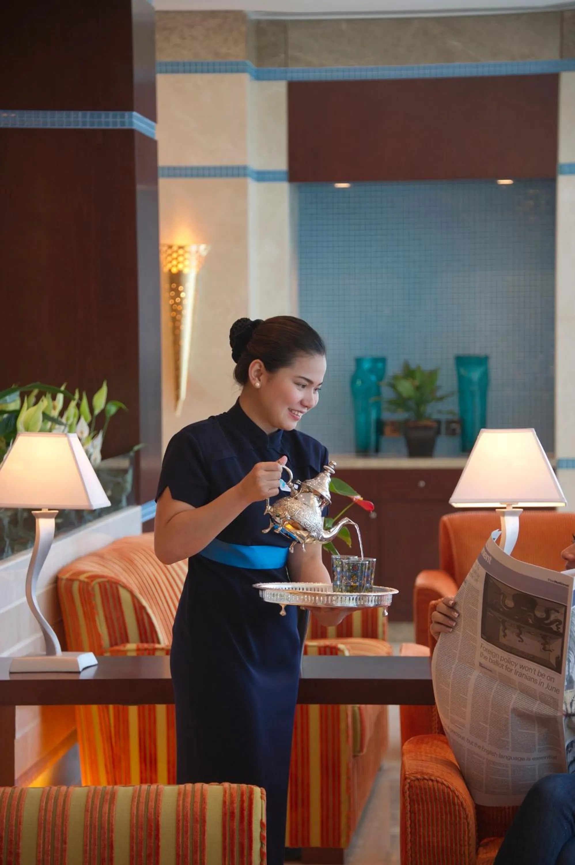 Staff in Oceanic Khorfakkan Resort & Spa