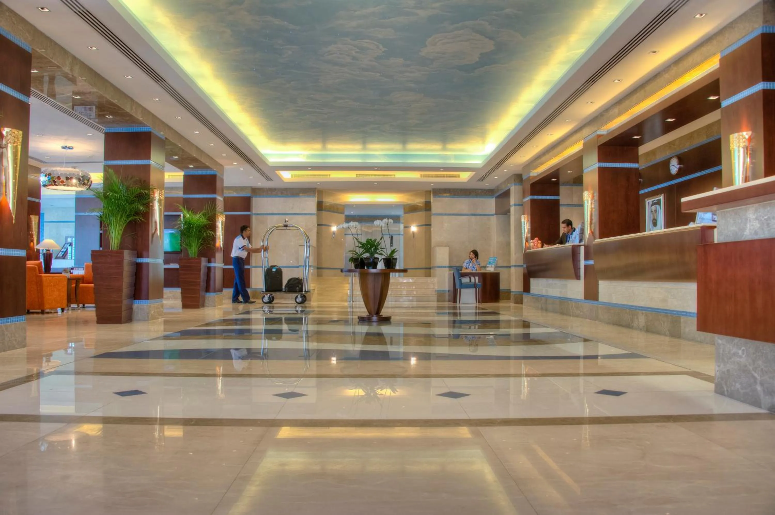 Lobby or reception in Oceanic Khorfakkan Resort & Spa