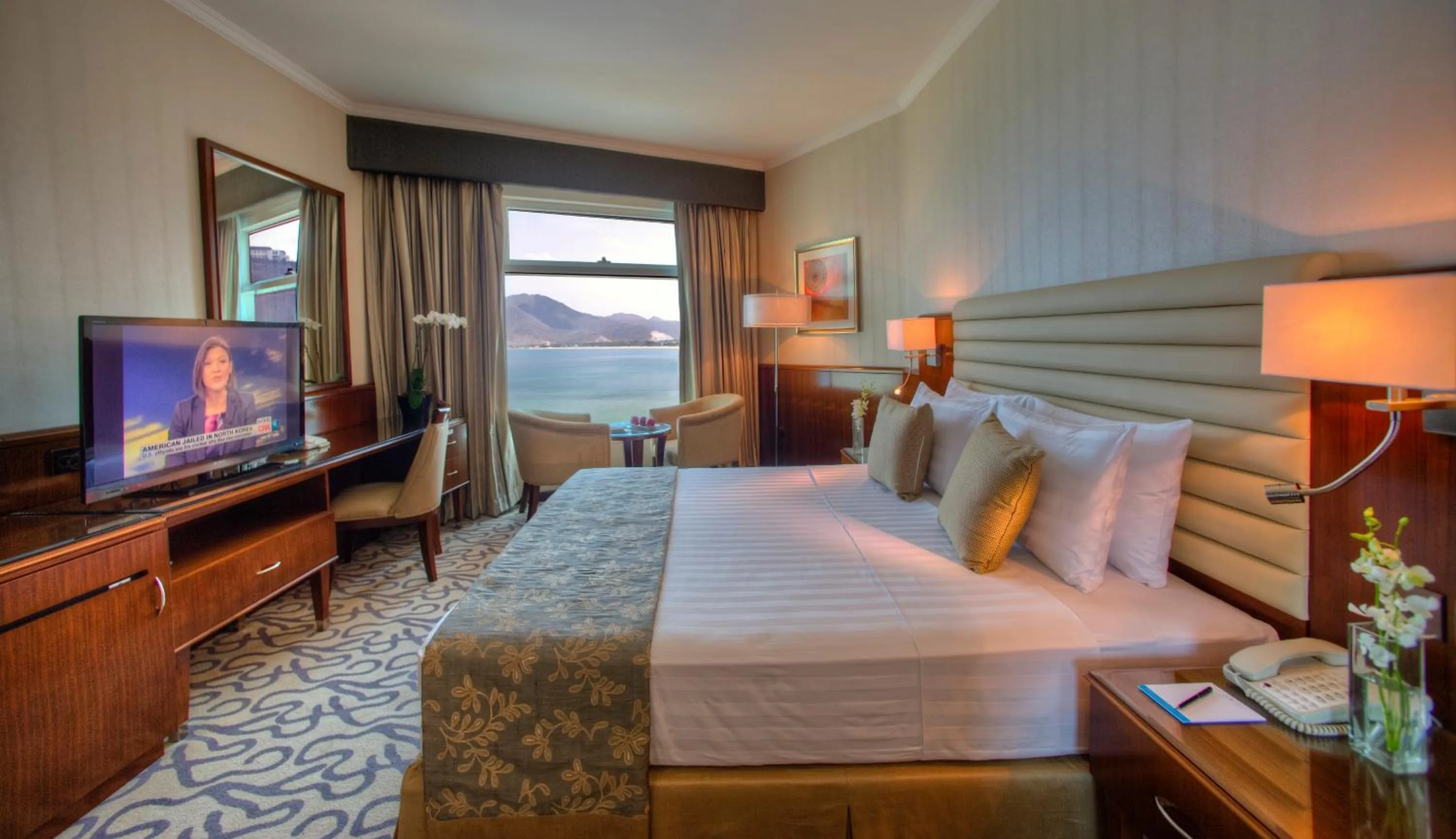 Photo of the whole room, Bed in Oceanic Khorfakkan Resort & Spa