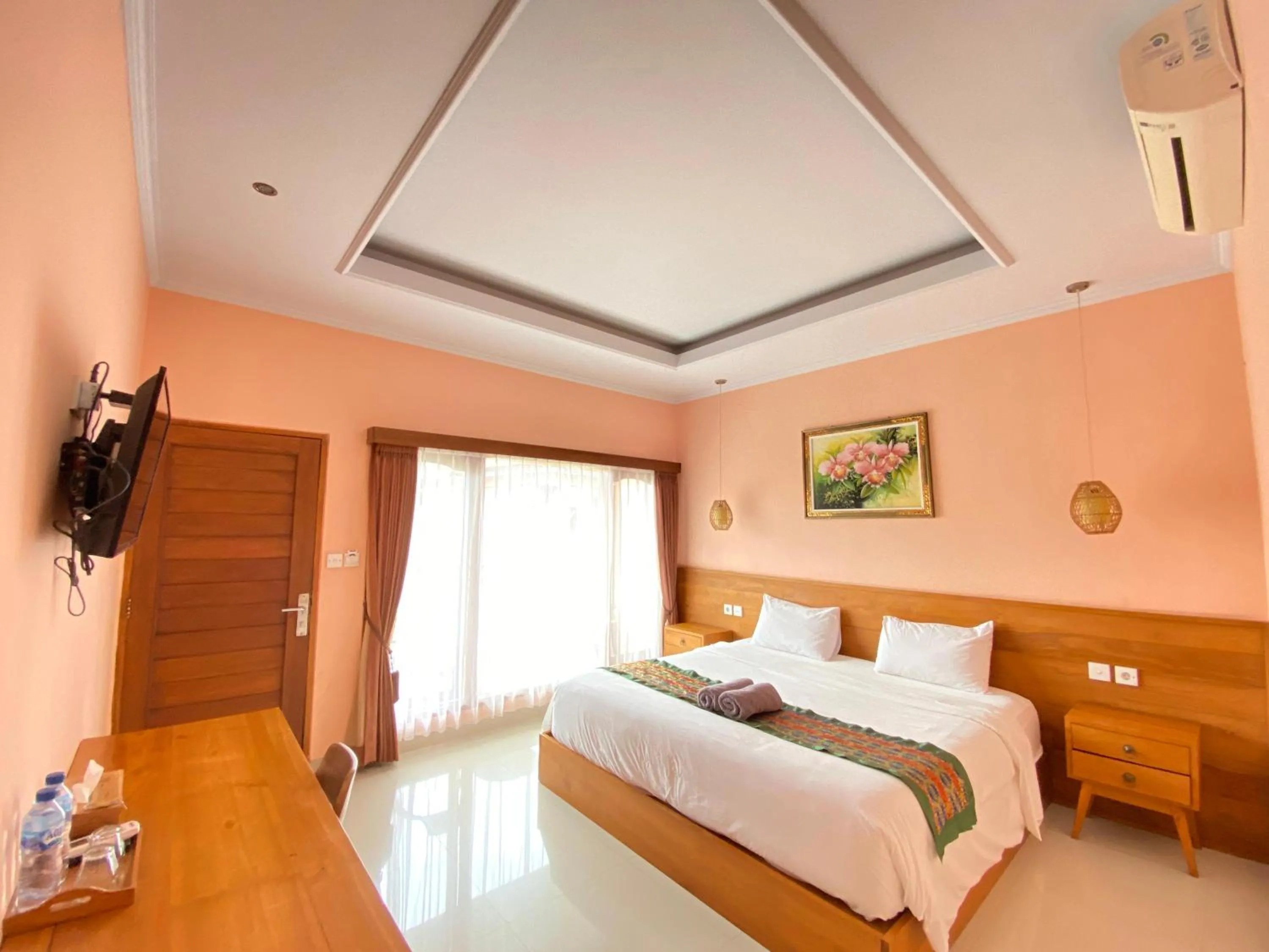 Photo of the whole room, Bed in Astana House