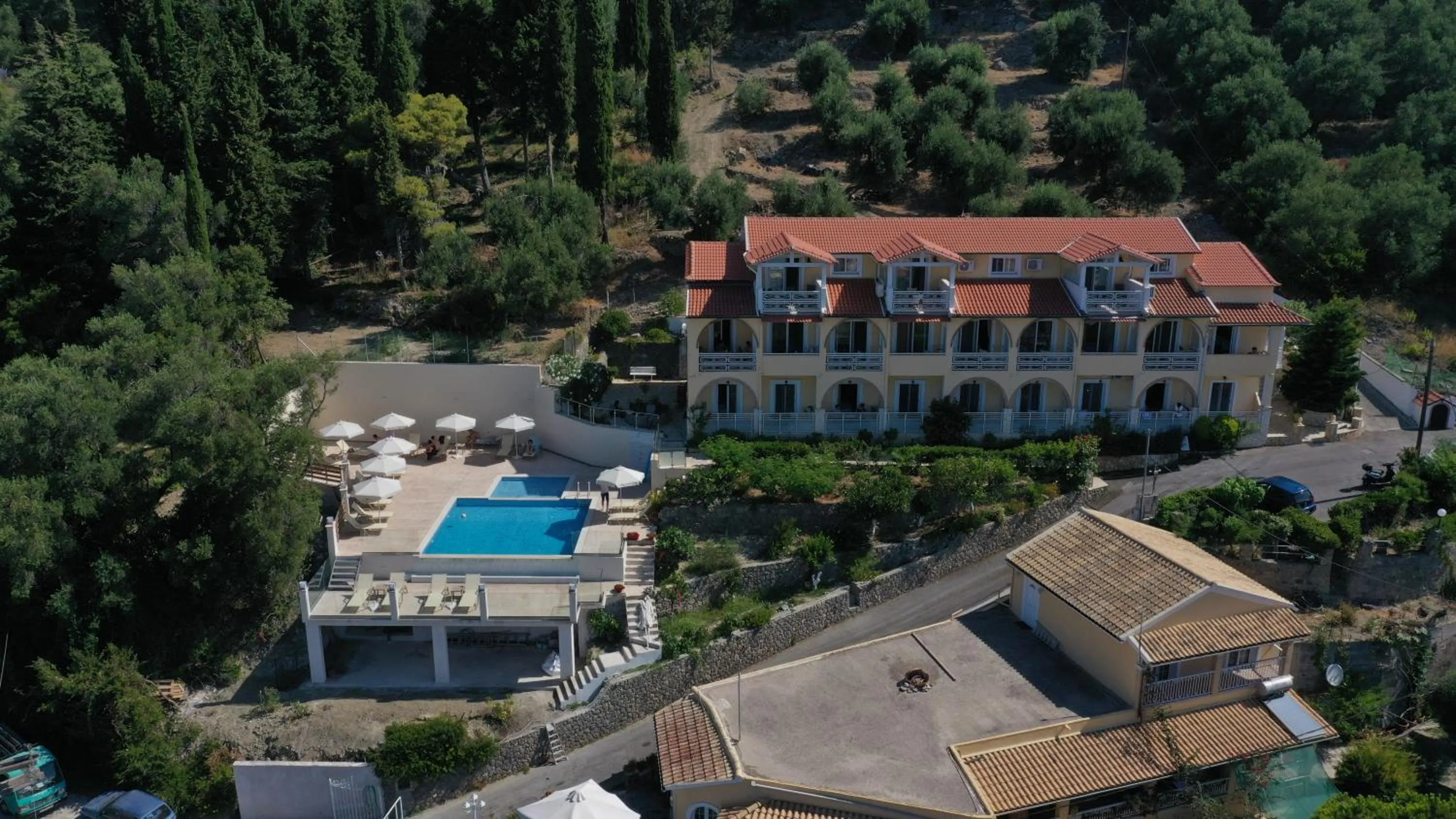 Bird's eye view in Mazis Apartments