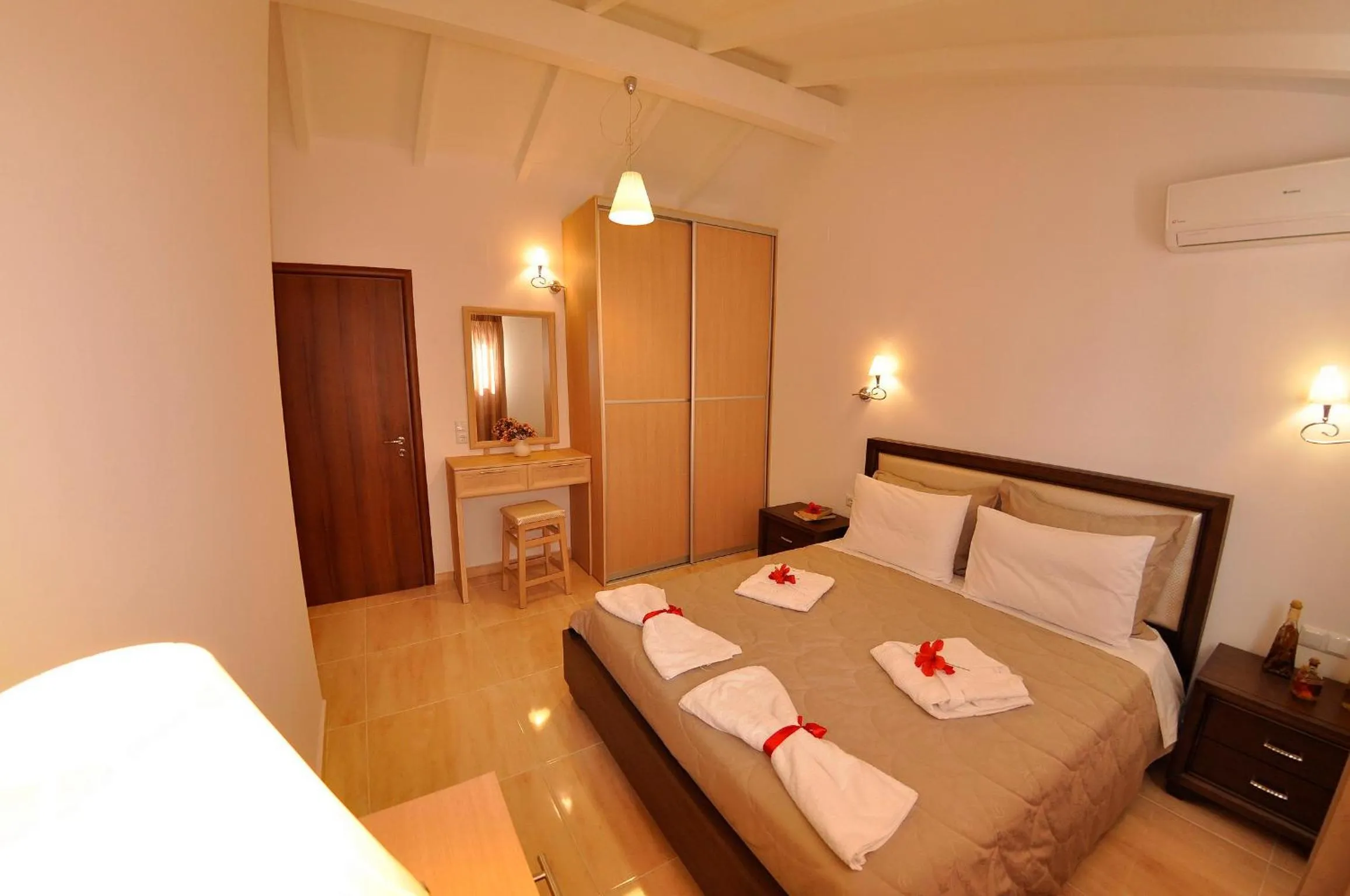 Bedroom in Mazis Apartments