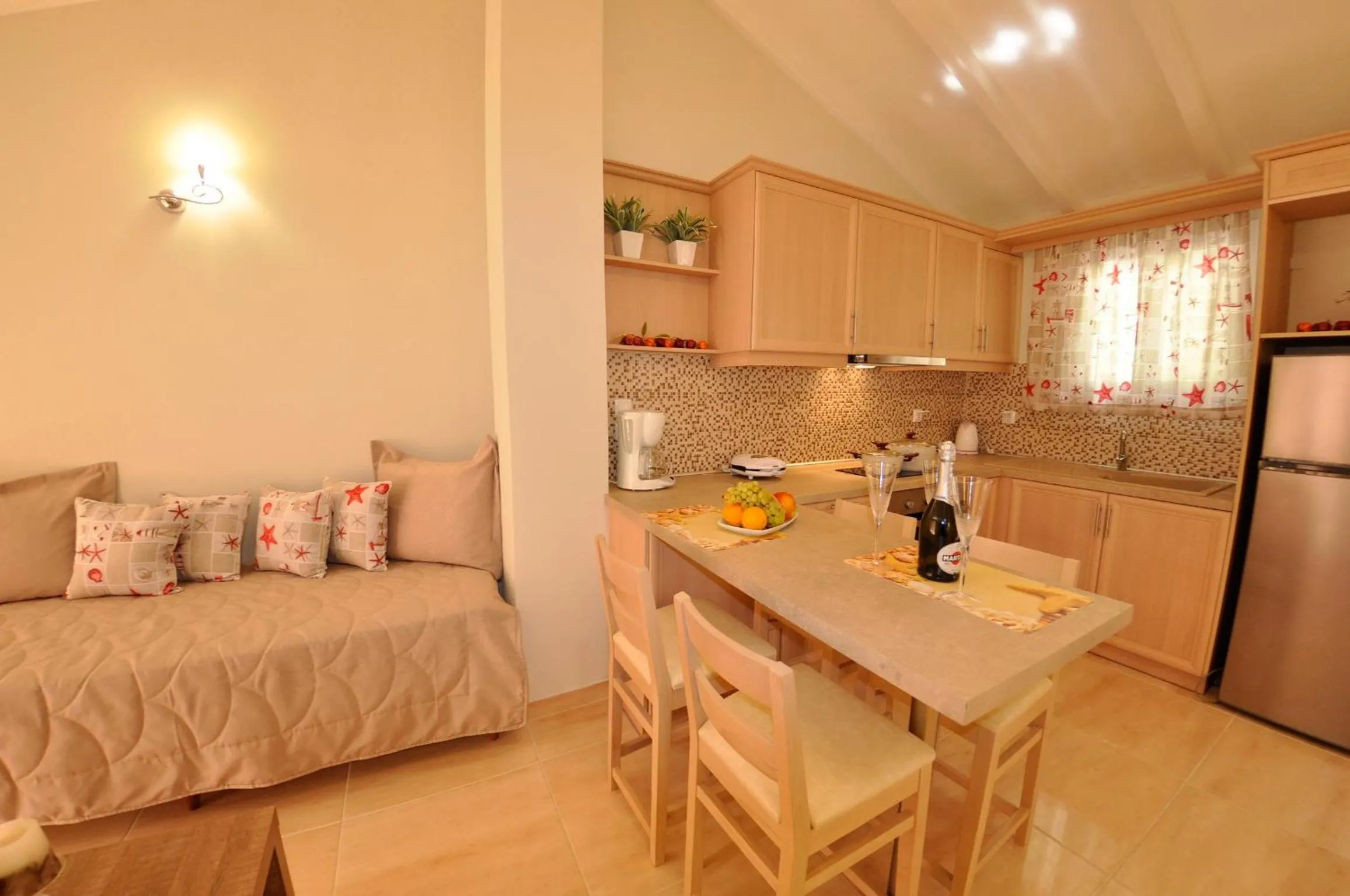 Living room in Mazis Apartments