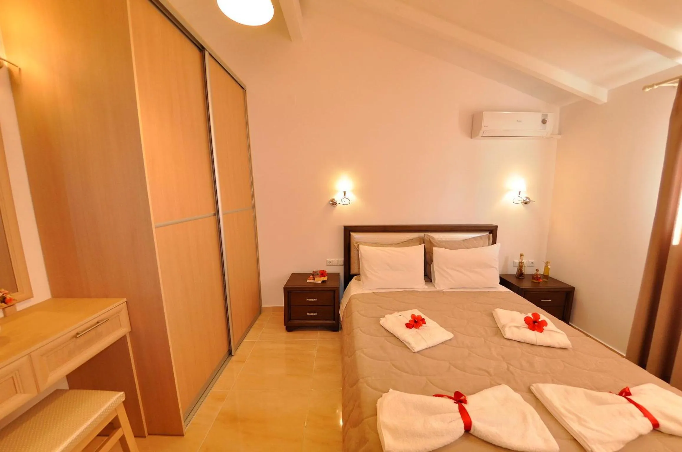 Bedroom in Mazis Apartments