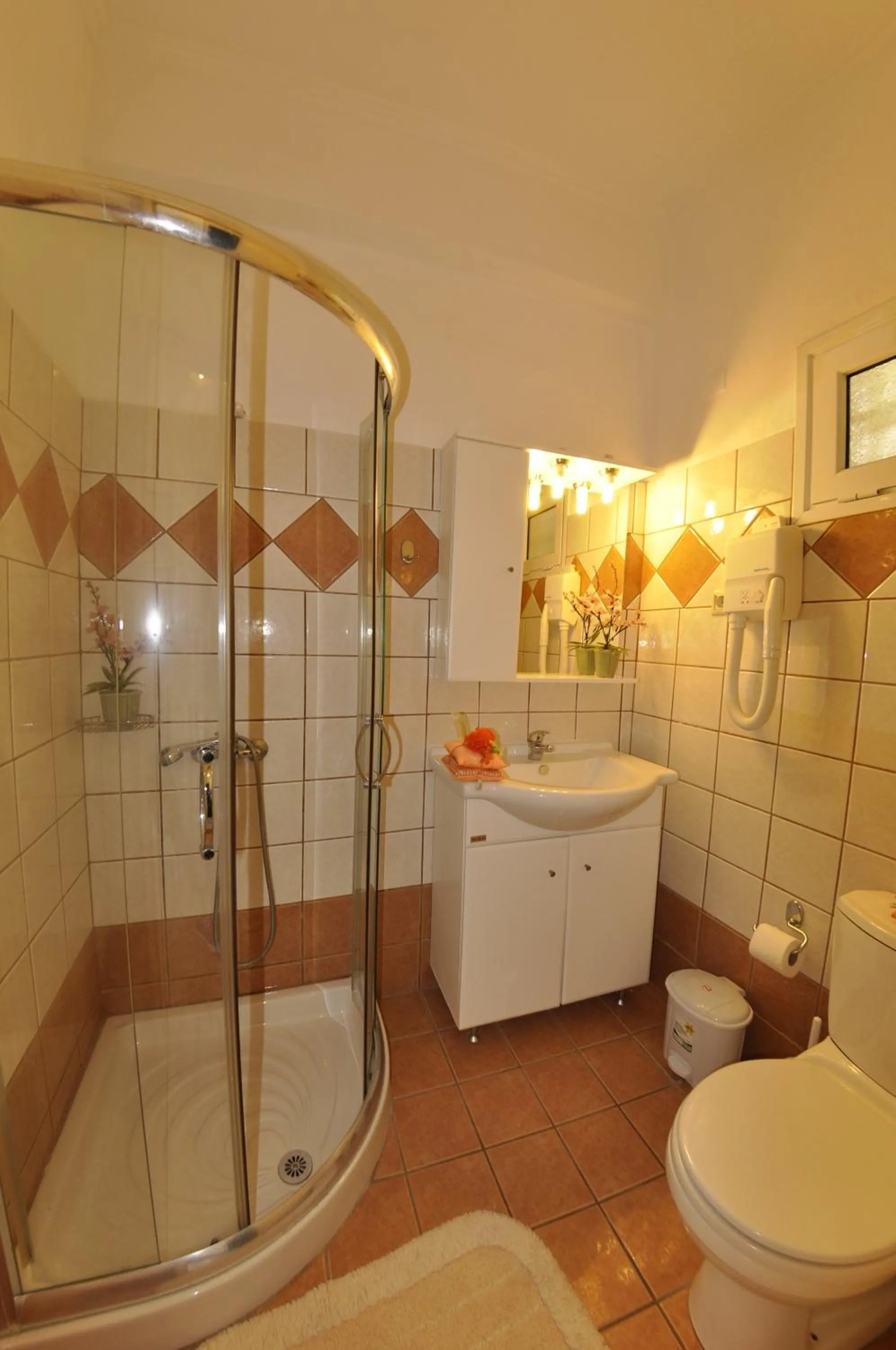 Bathroom in Mazis Apartments