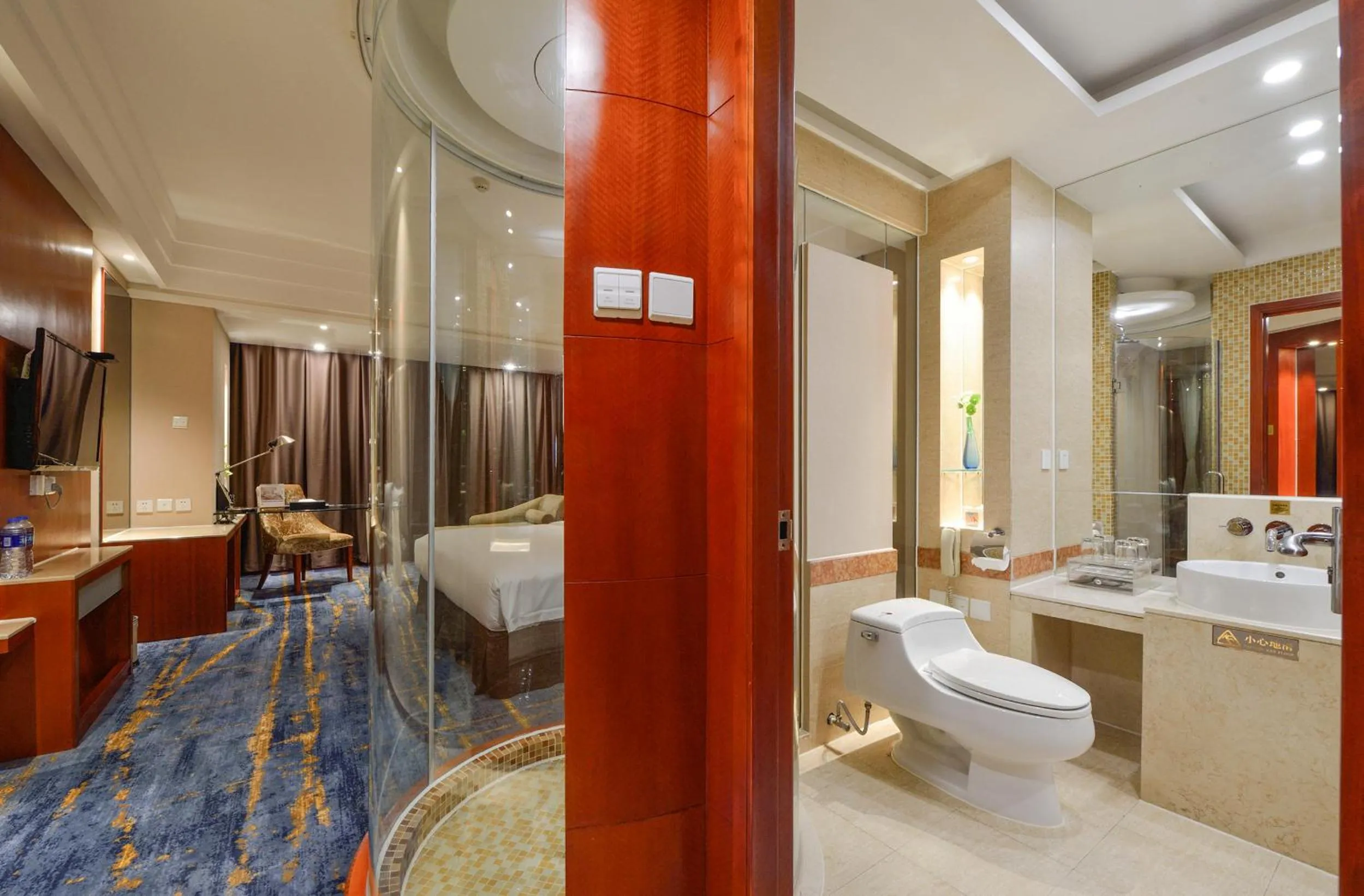 Bathroom in Bayshore Hotel Dalian