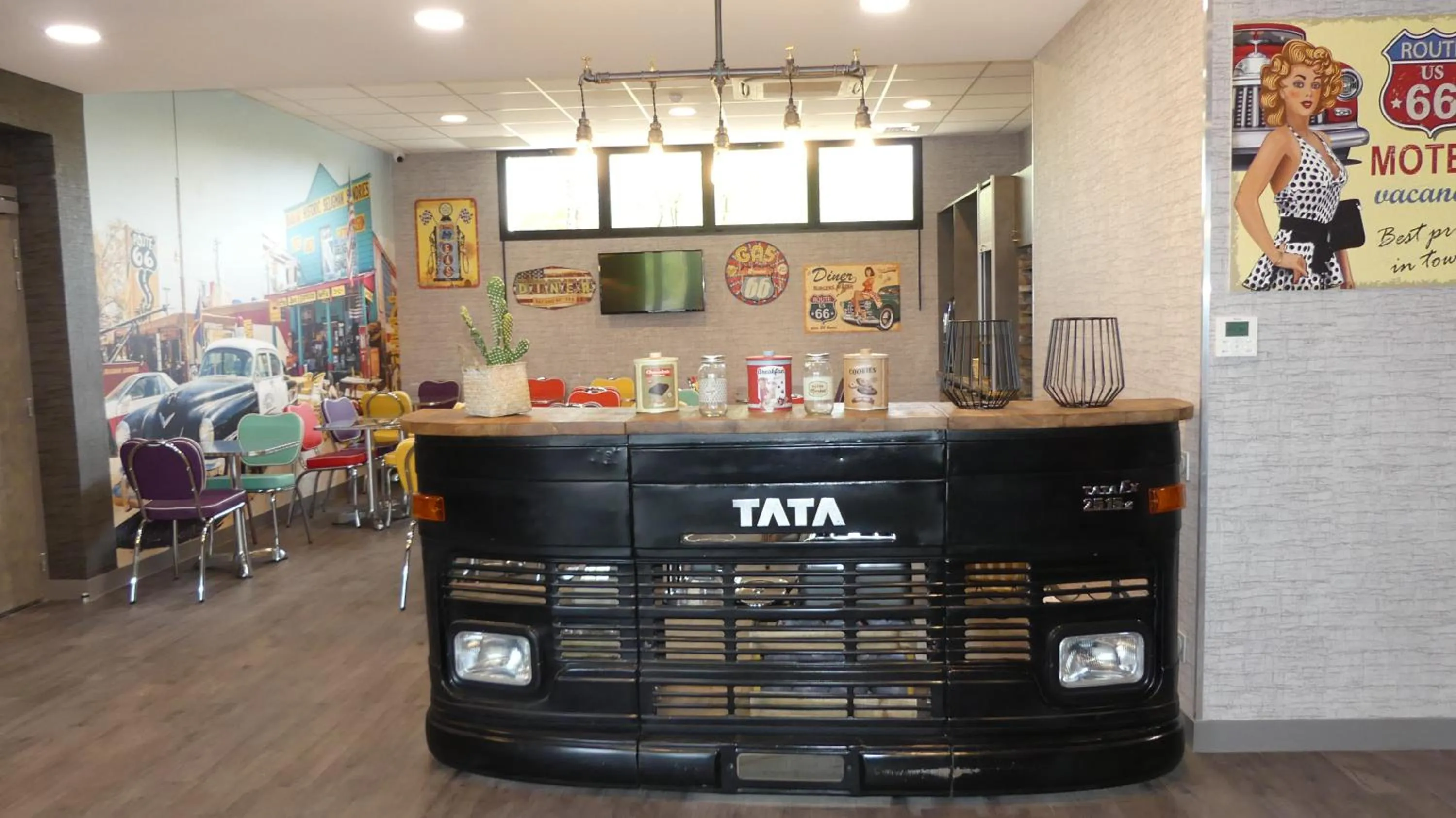 Lobby or reception in Break Hôtel