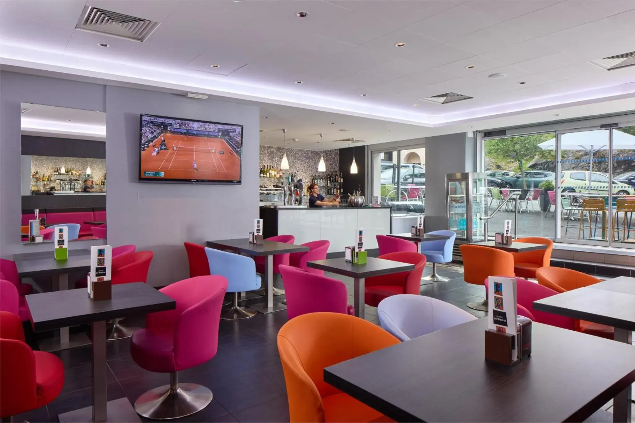 Lounge or bar in Hôtel Astrid Lounge or bar in Hôtel Astrid