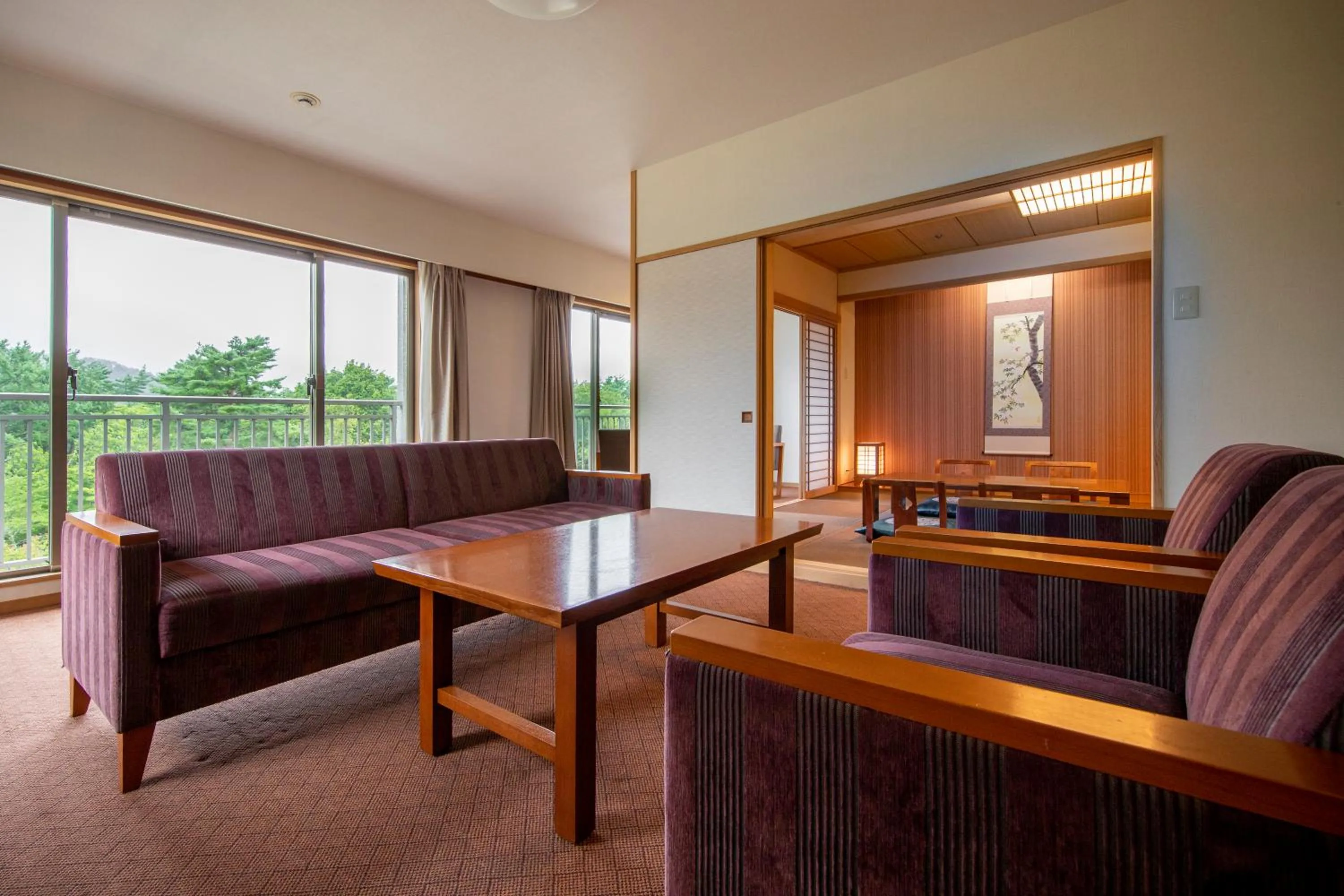 Living room in Fuji View Hotel