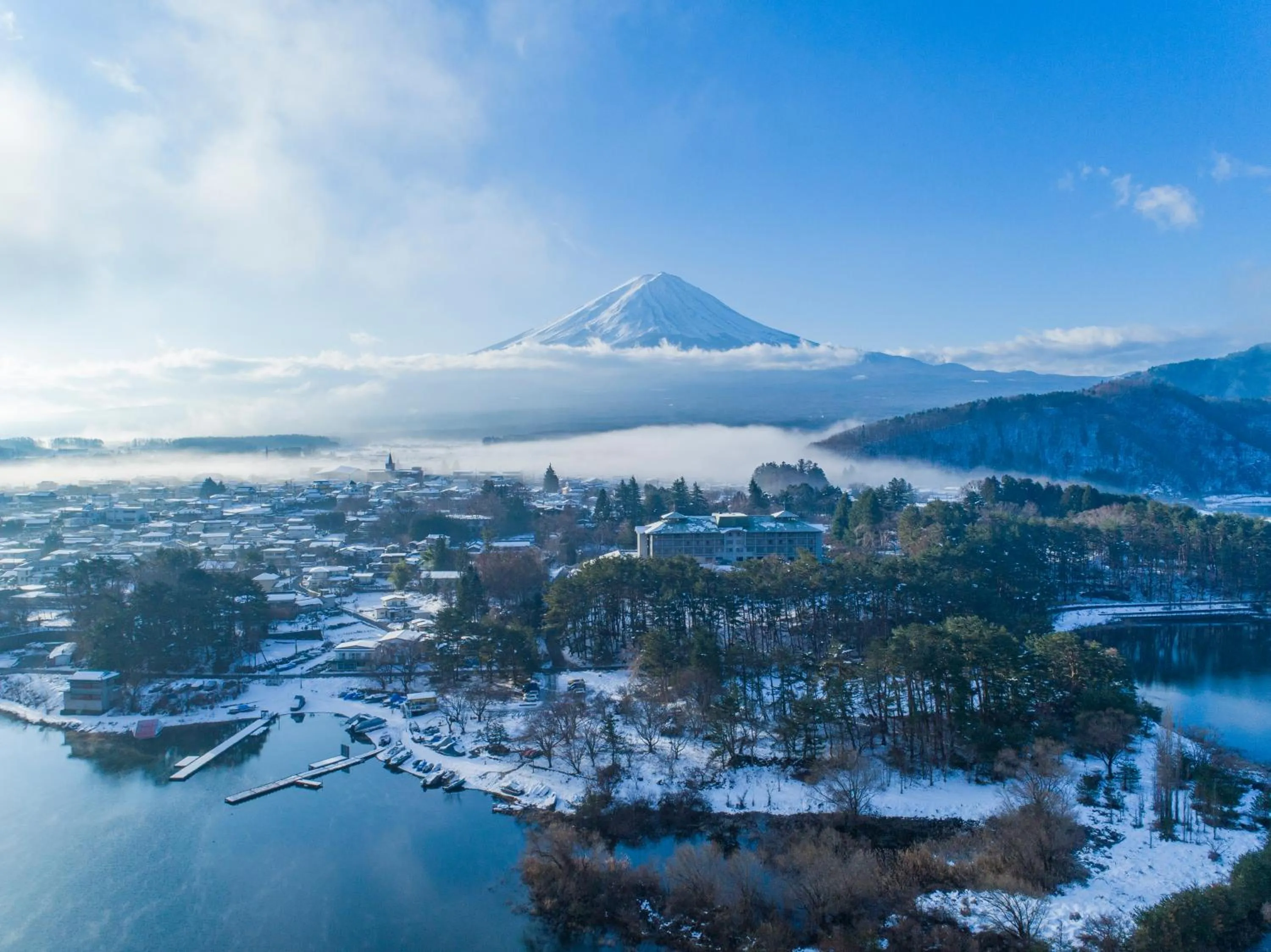 Natural landscape in Fuji View Hotel