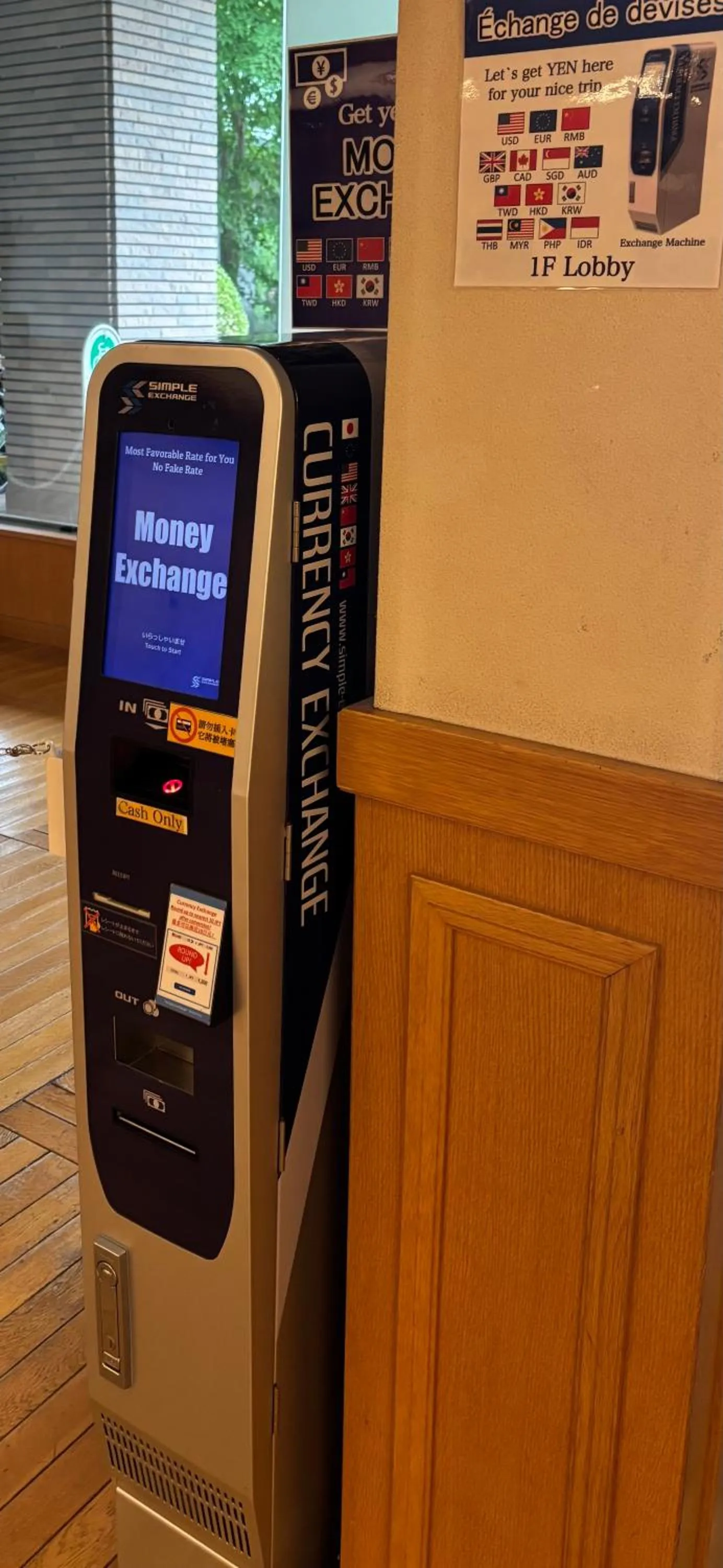 currency exchange in Fuji View Hotel