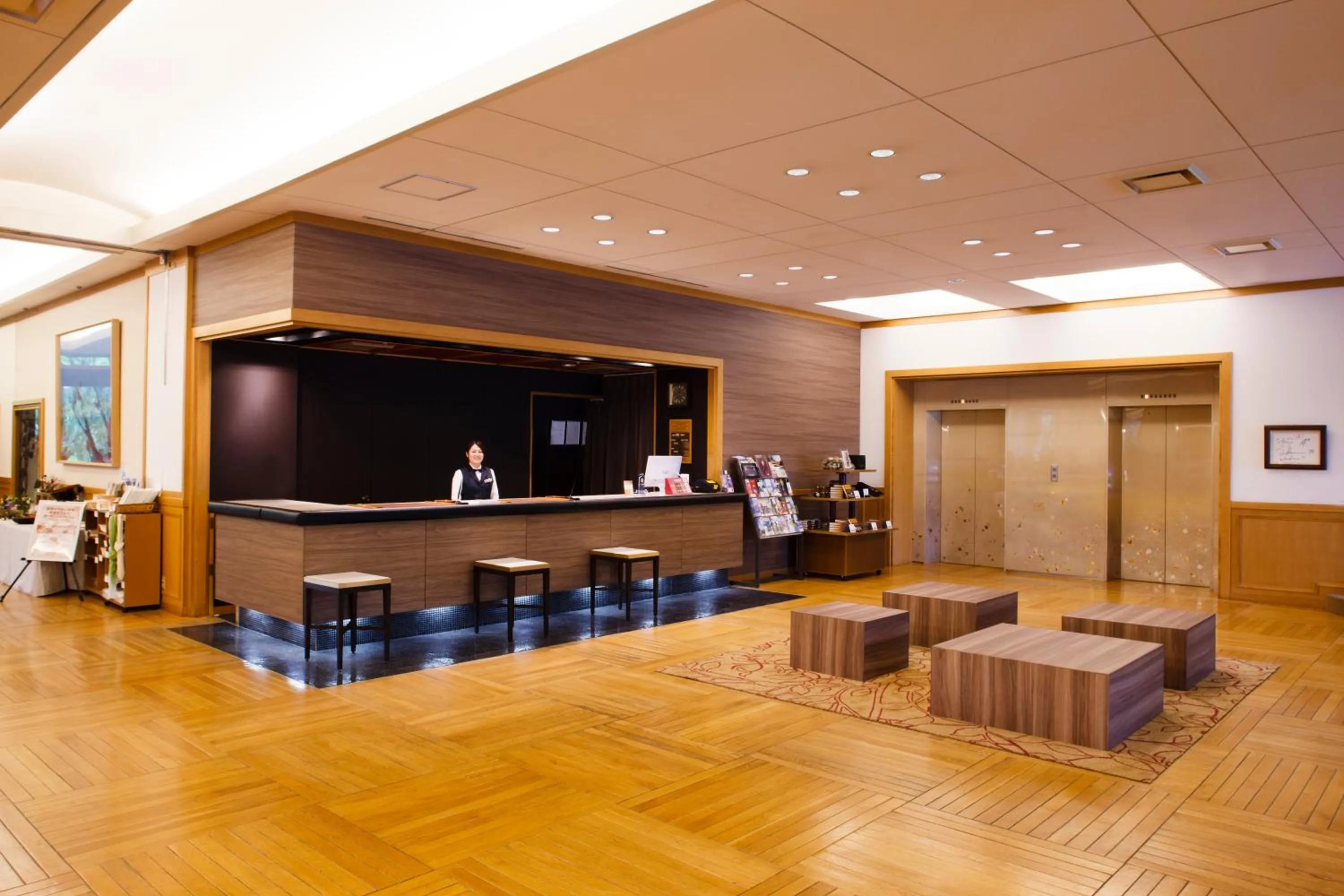 Lobby or reception in Fuji View Hotel