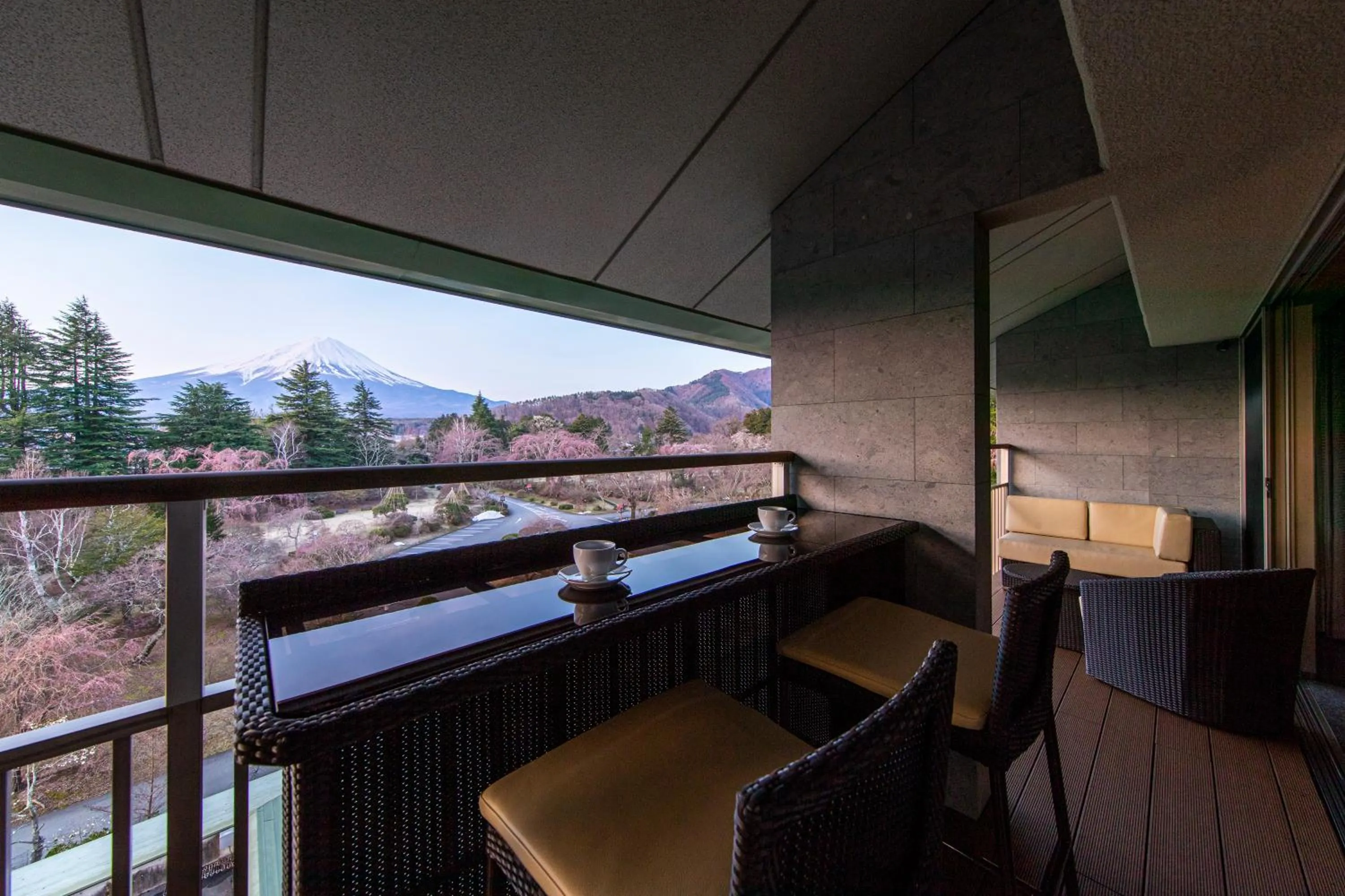 View (from property/room) in Fuji View Hotel