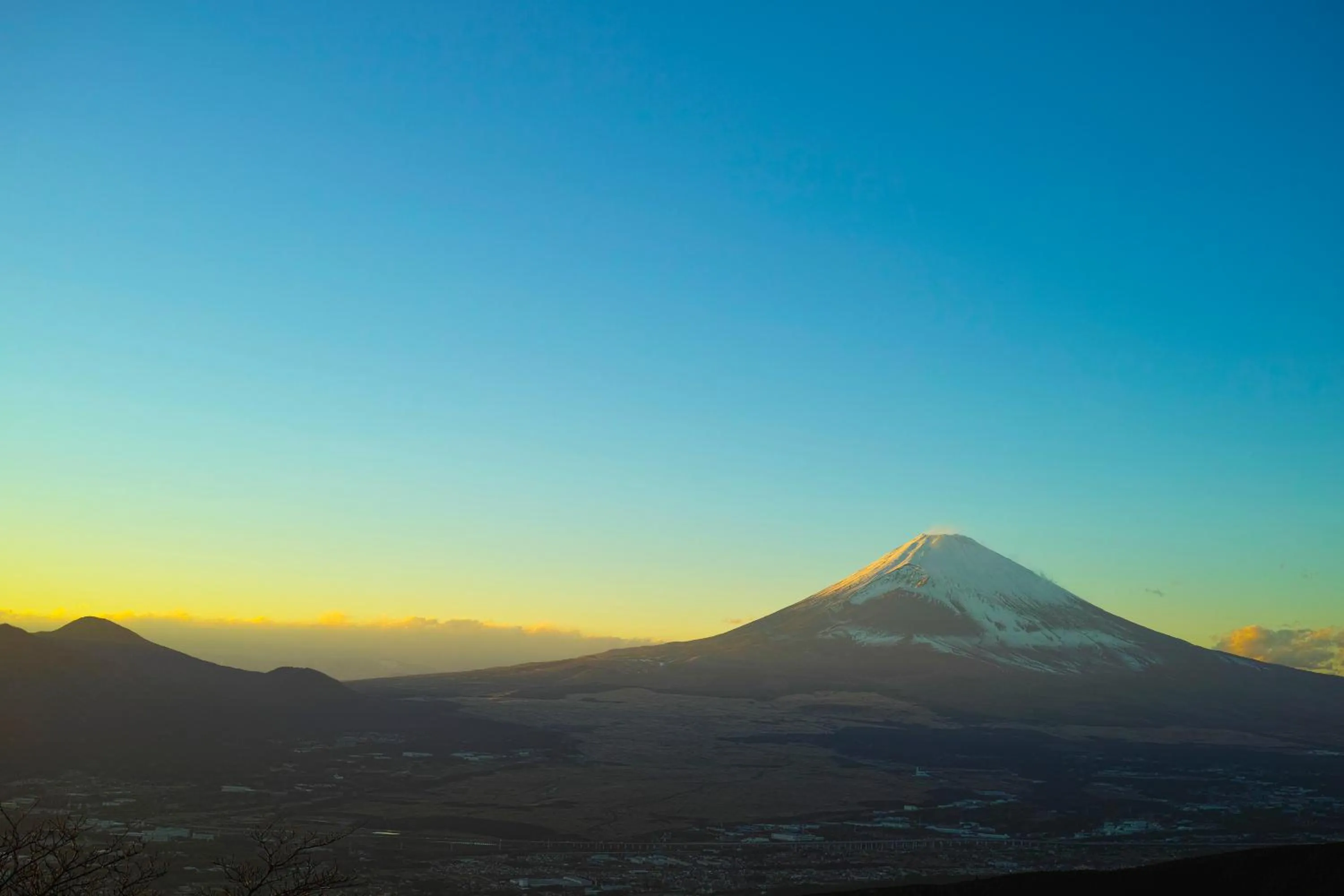 Mountain view in Fuji View Hotel