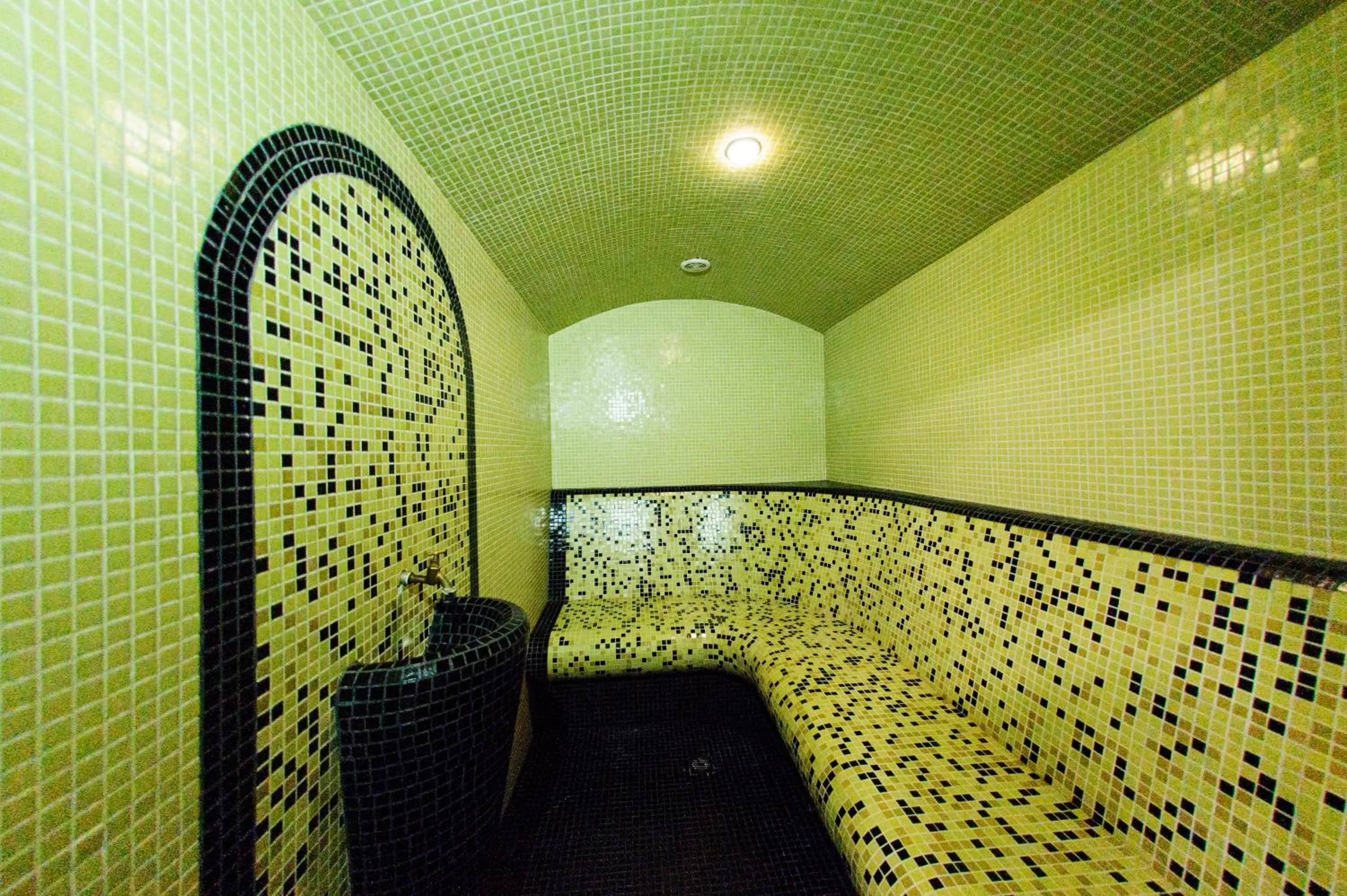 Steam room in Hotel Dumanov