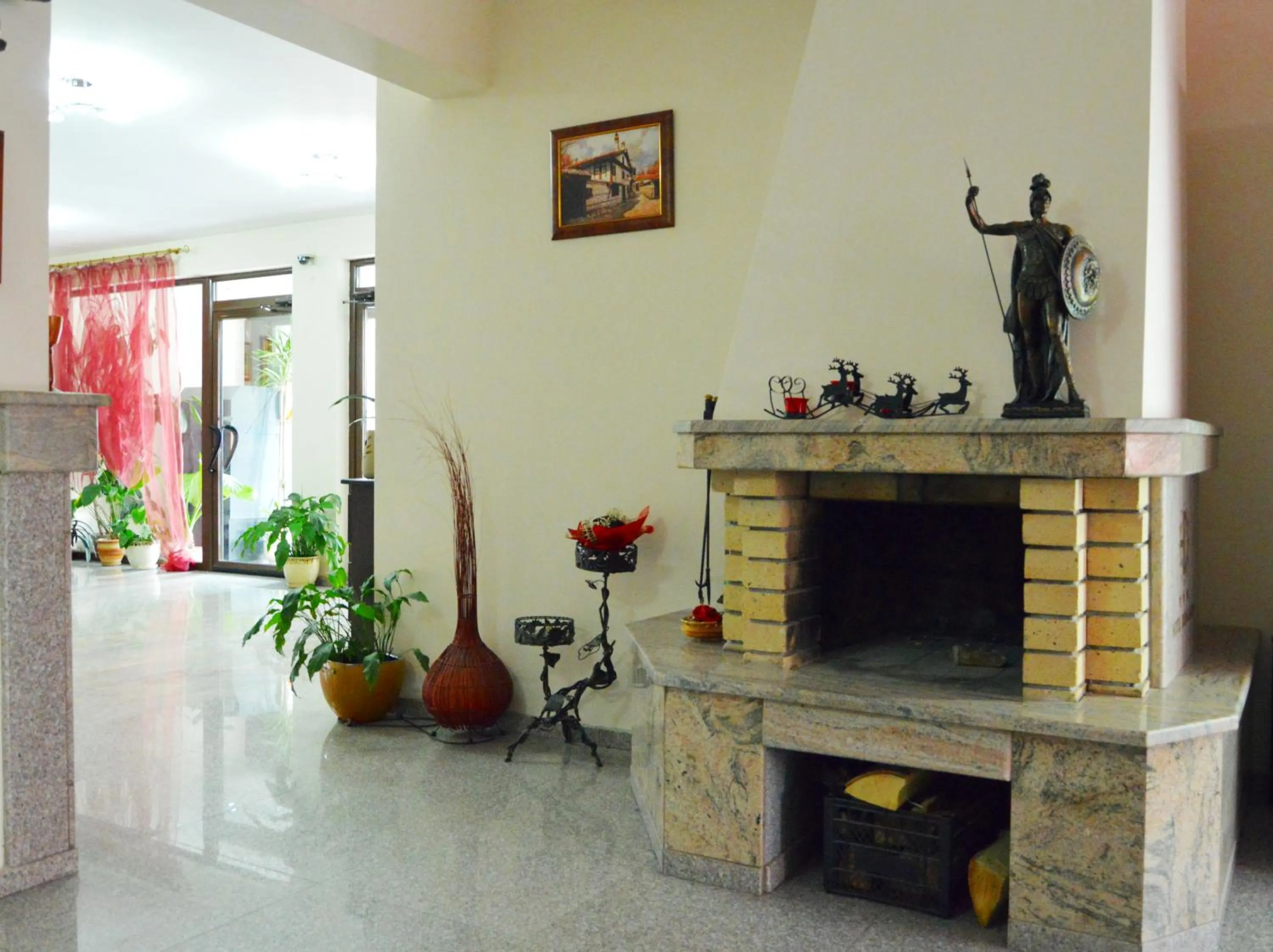 Lobby or reception in Hotel Dumanov