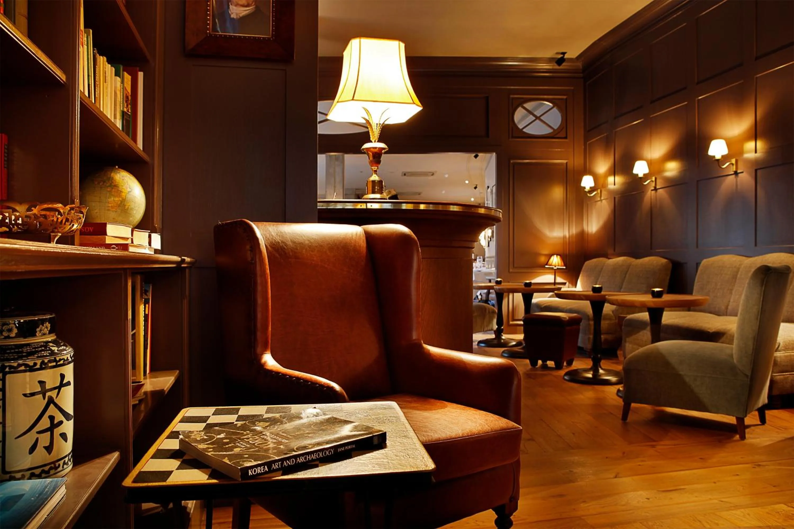 Lounge or bar in Monbijou Hotel