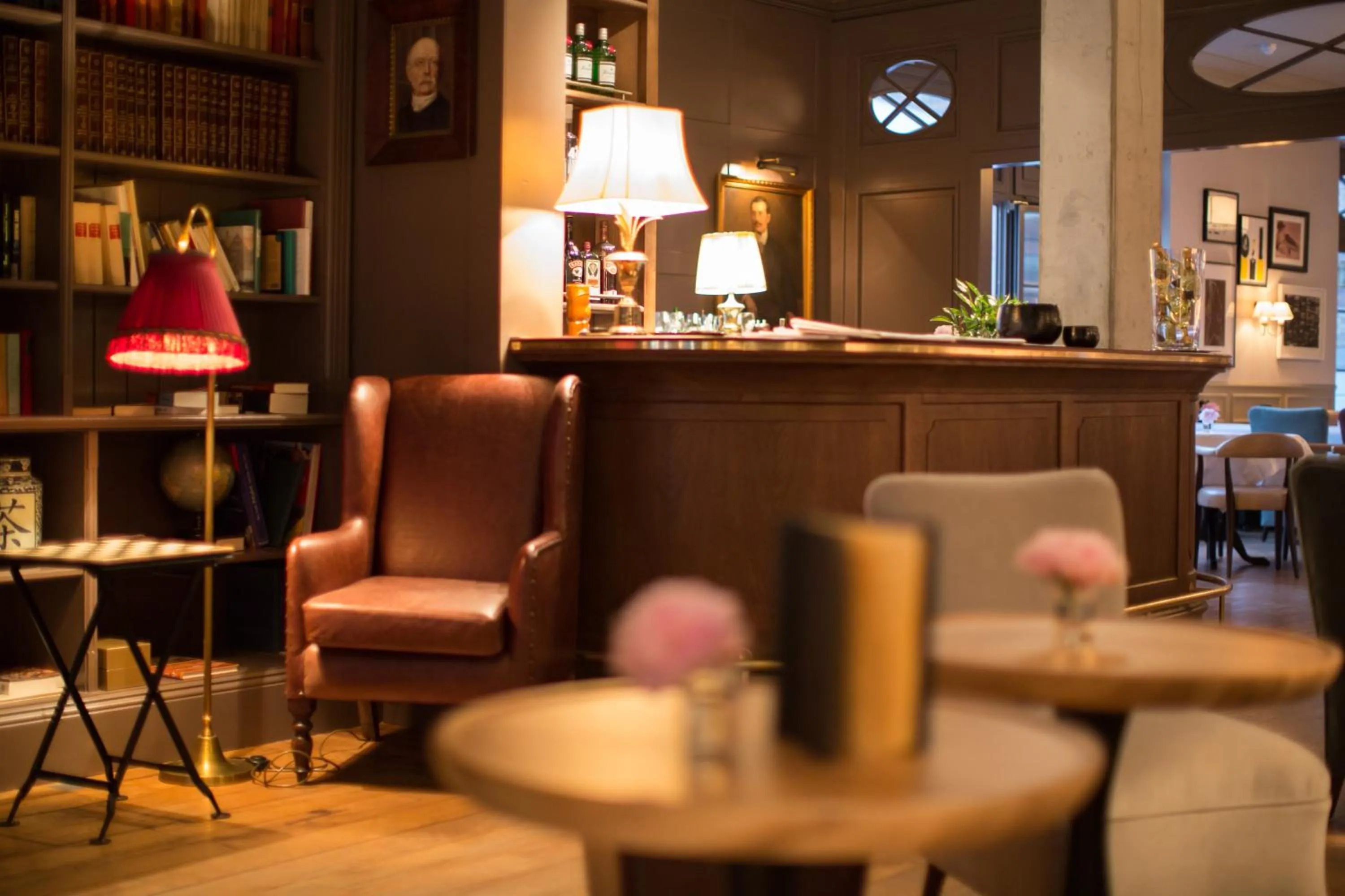 Lounge or bar in Monbijou Hotel