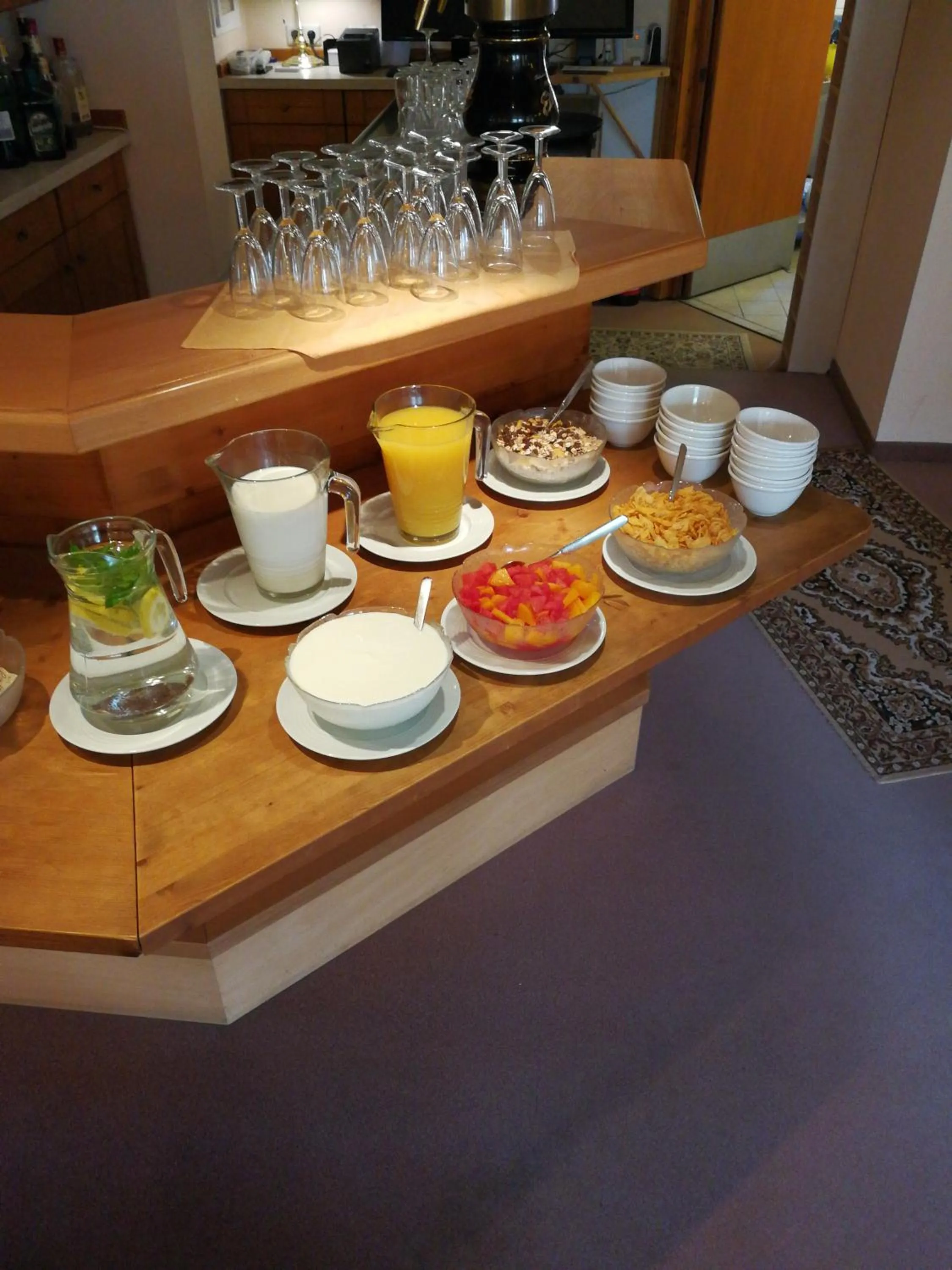 Breakfast in Pension Klette