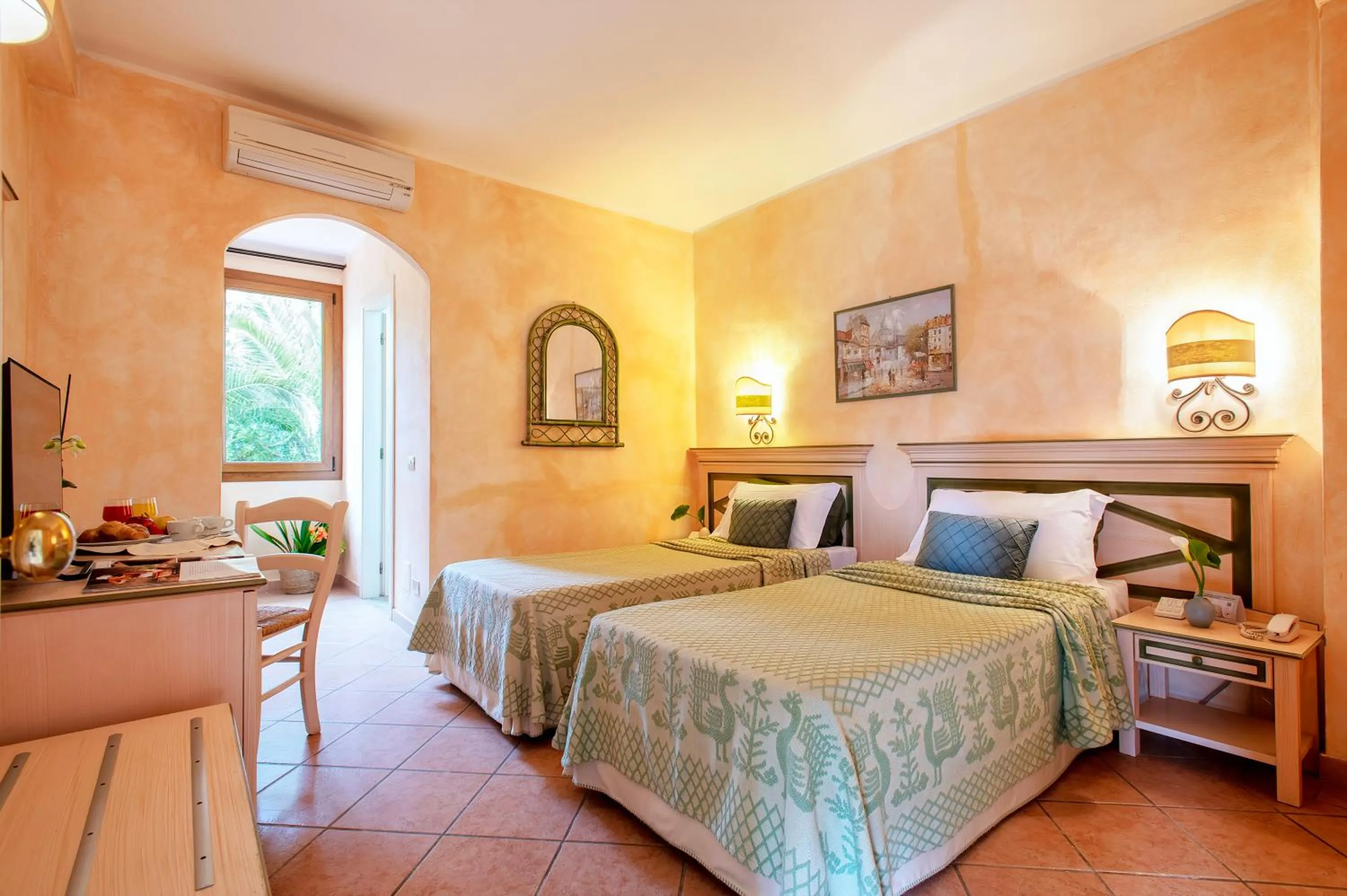 Bedroom, Bed in Hotel Fertilia