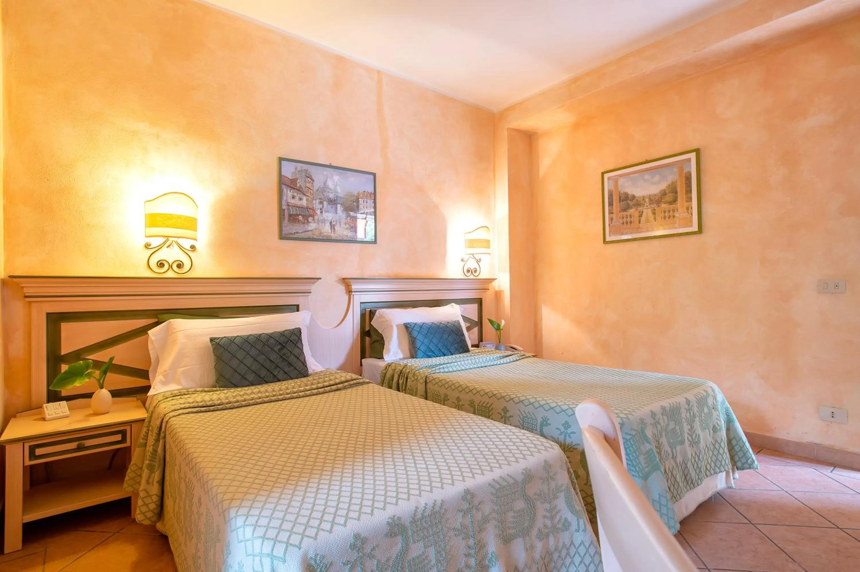 Bed in Hotel Fertilia