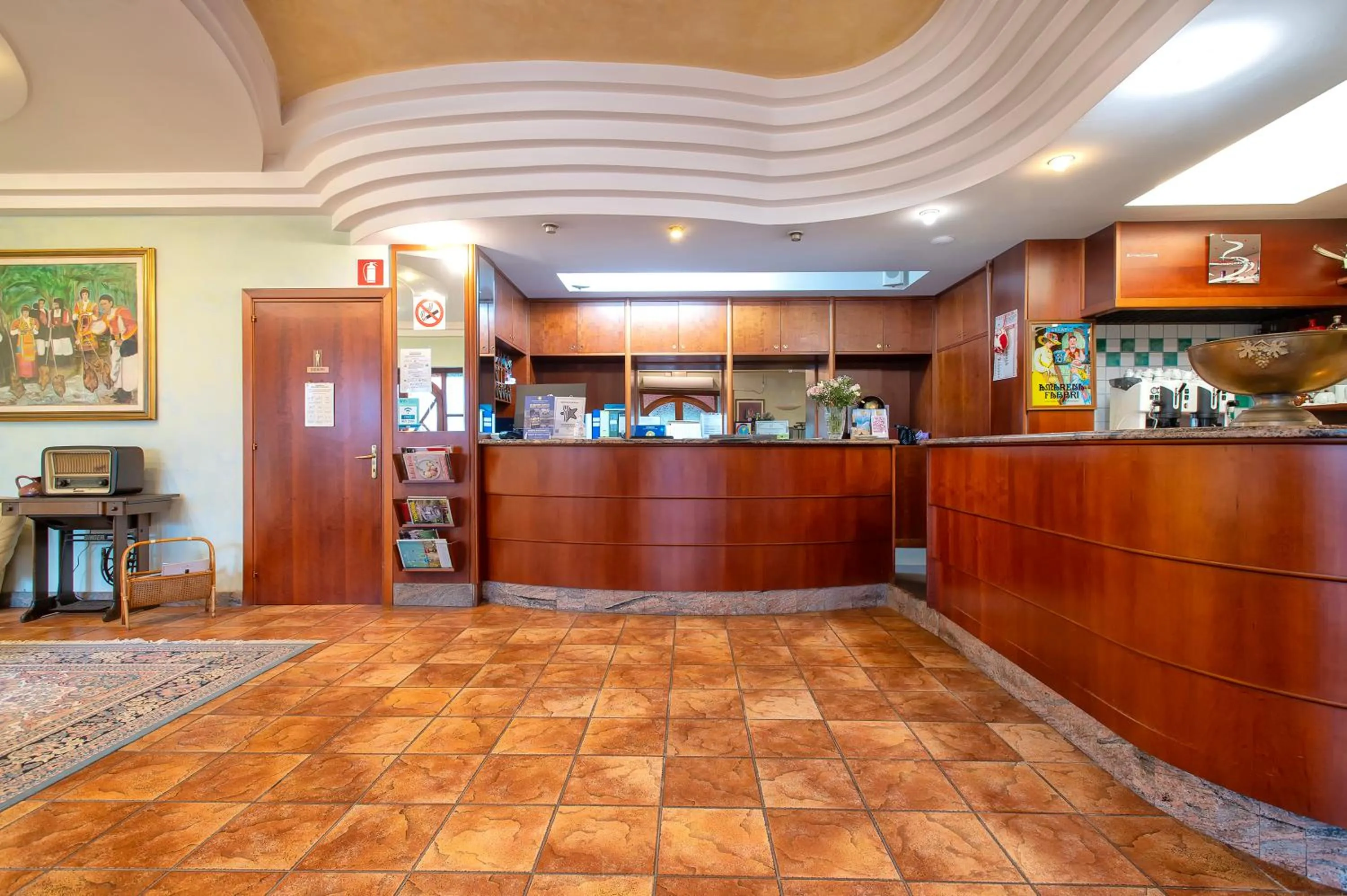 Lobby or reception in Hotel Fertilia