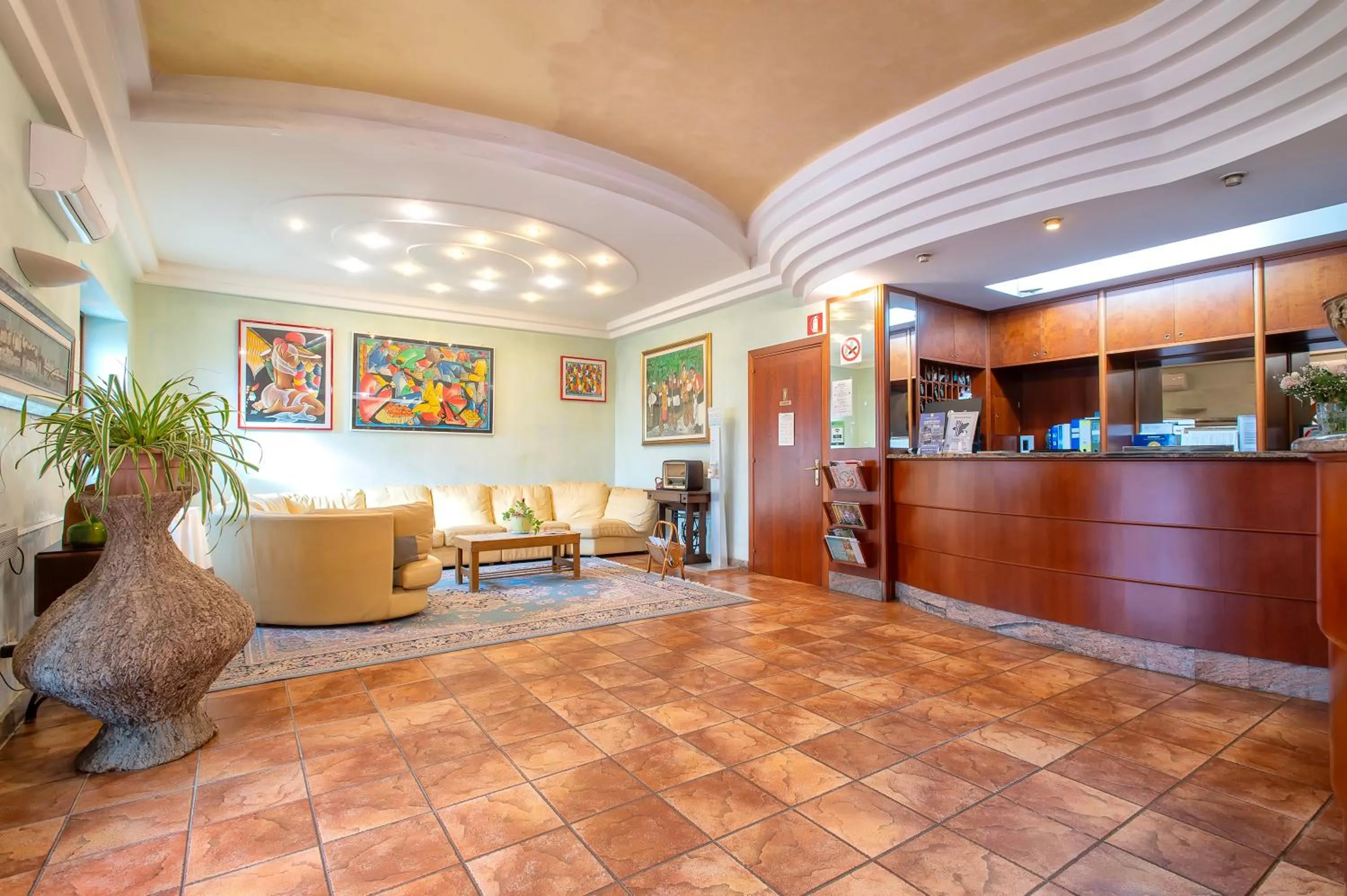 Lobby or reception in Hotel Fertilia