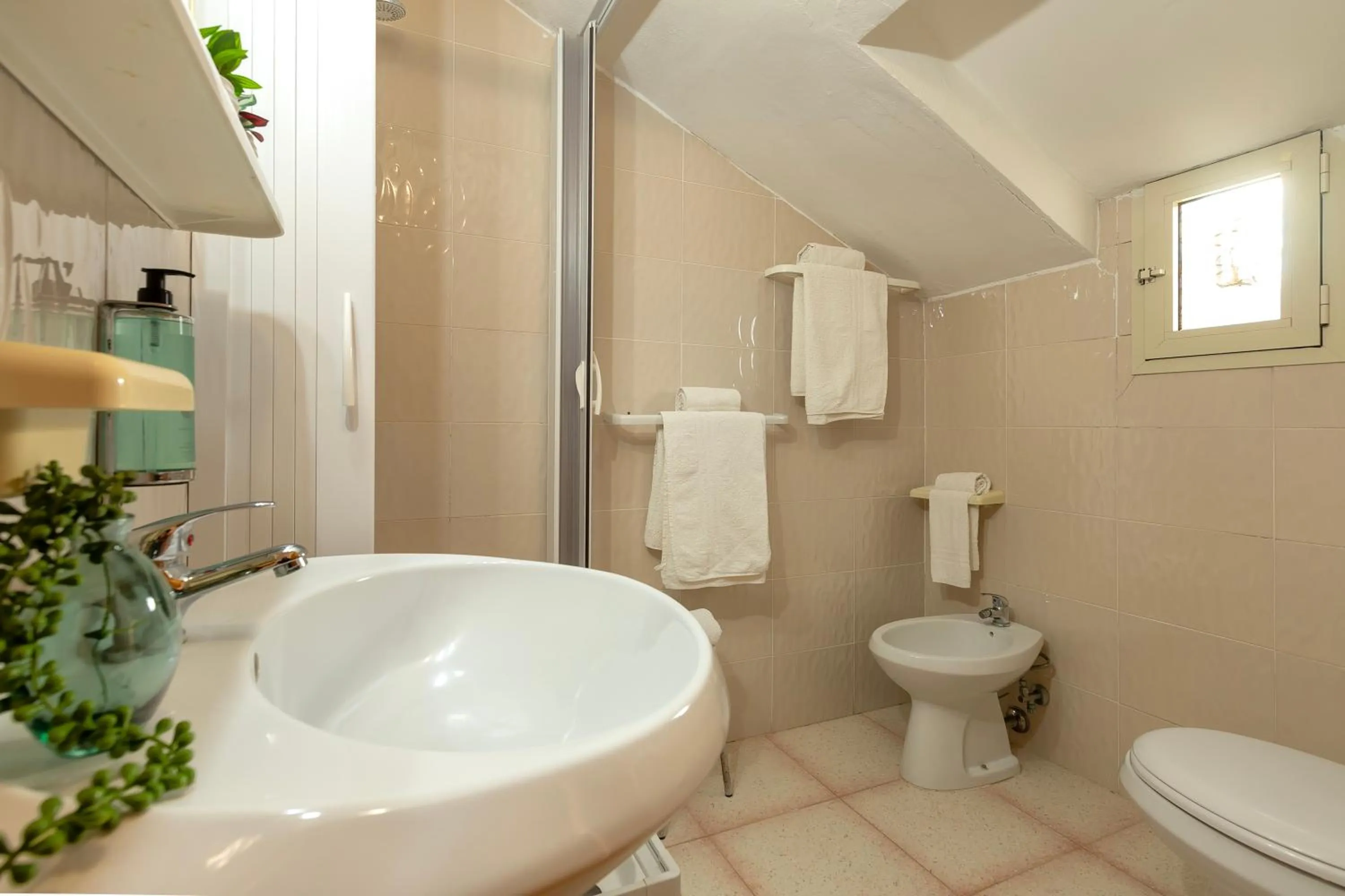 Bathroom in Hotel Fertilia