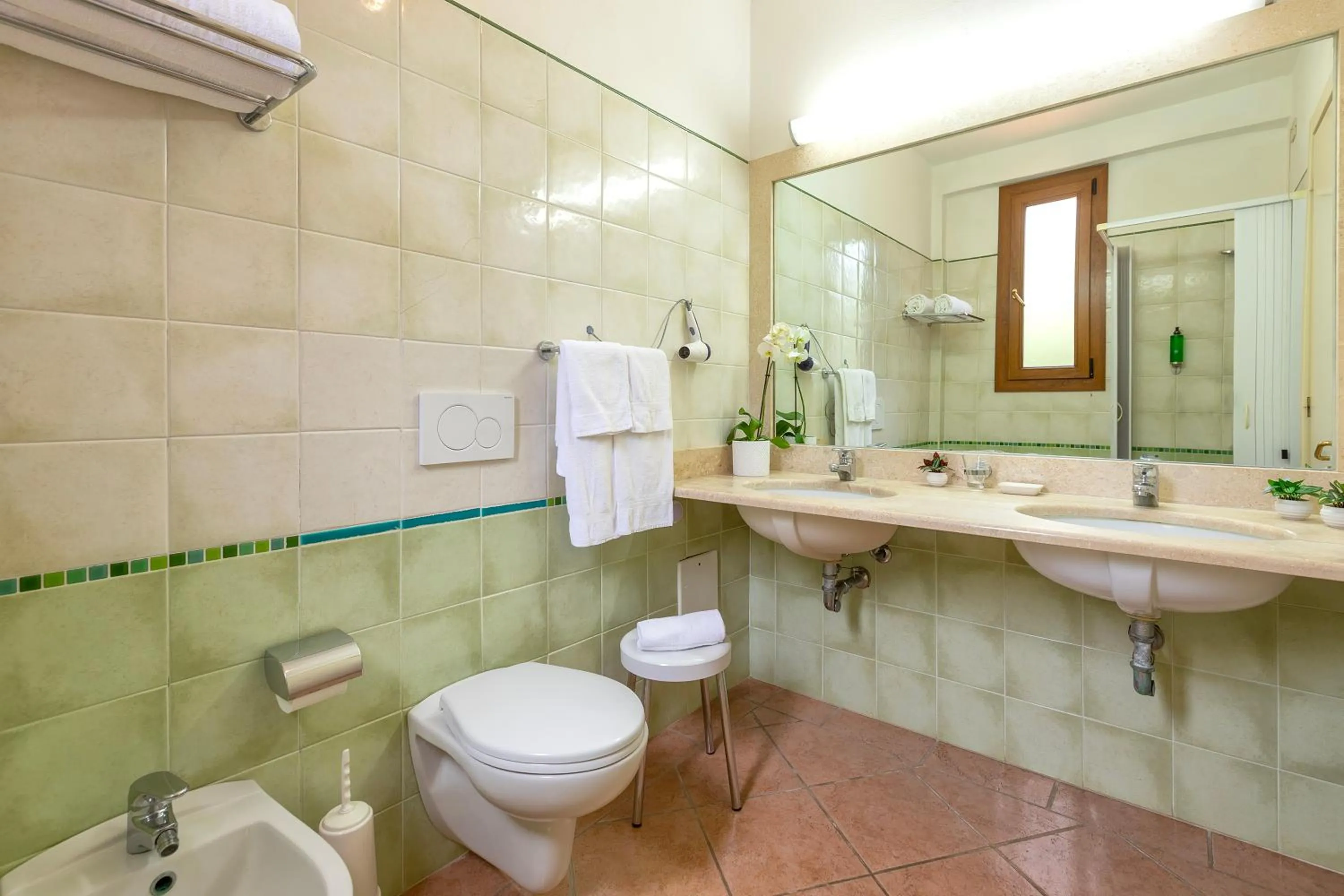 Bathroom in Hotel Fertilia