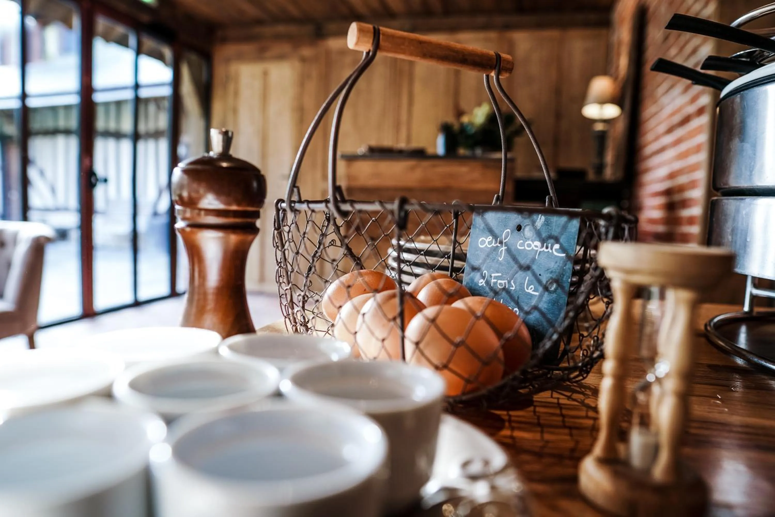 Restaurant/places to eat in Auberge de la Source - Hôtel de Charme, Collection Saint-Siméon