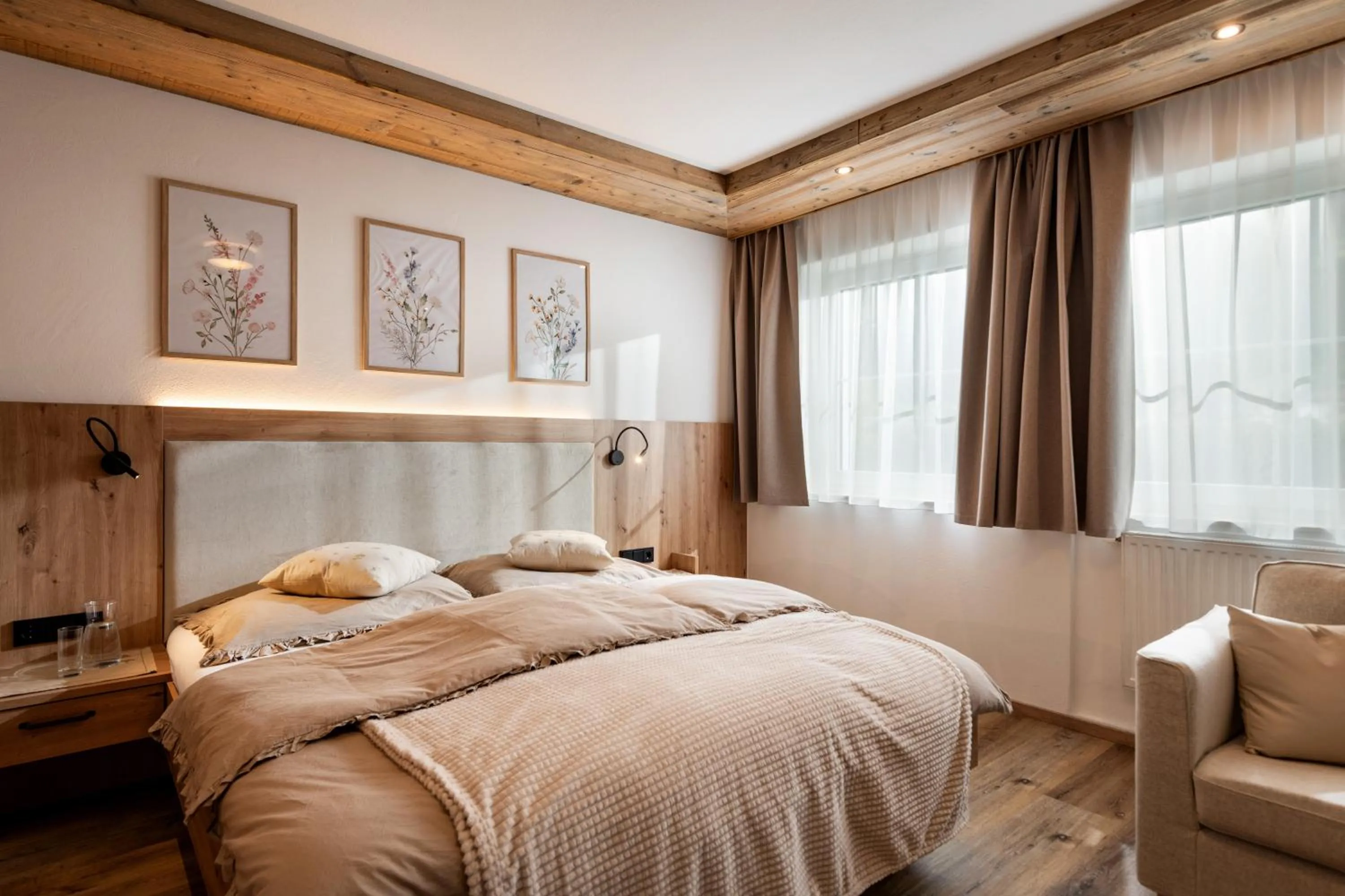 Bedroom, Bed in Appartement Felsenheim