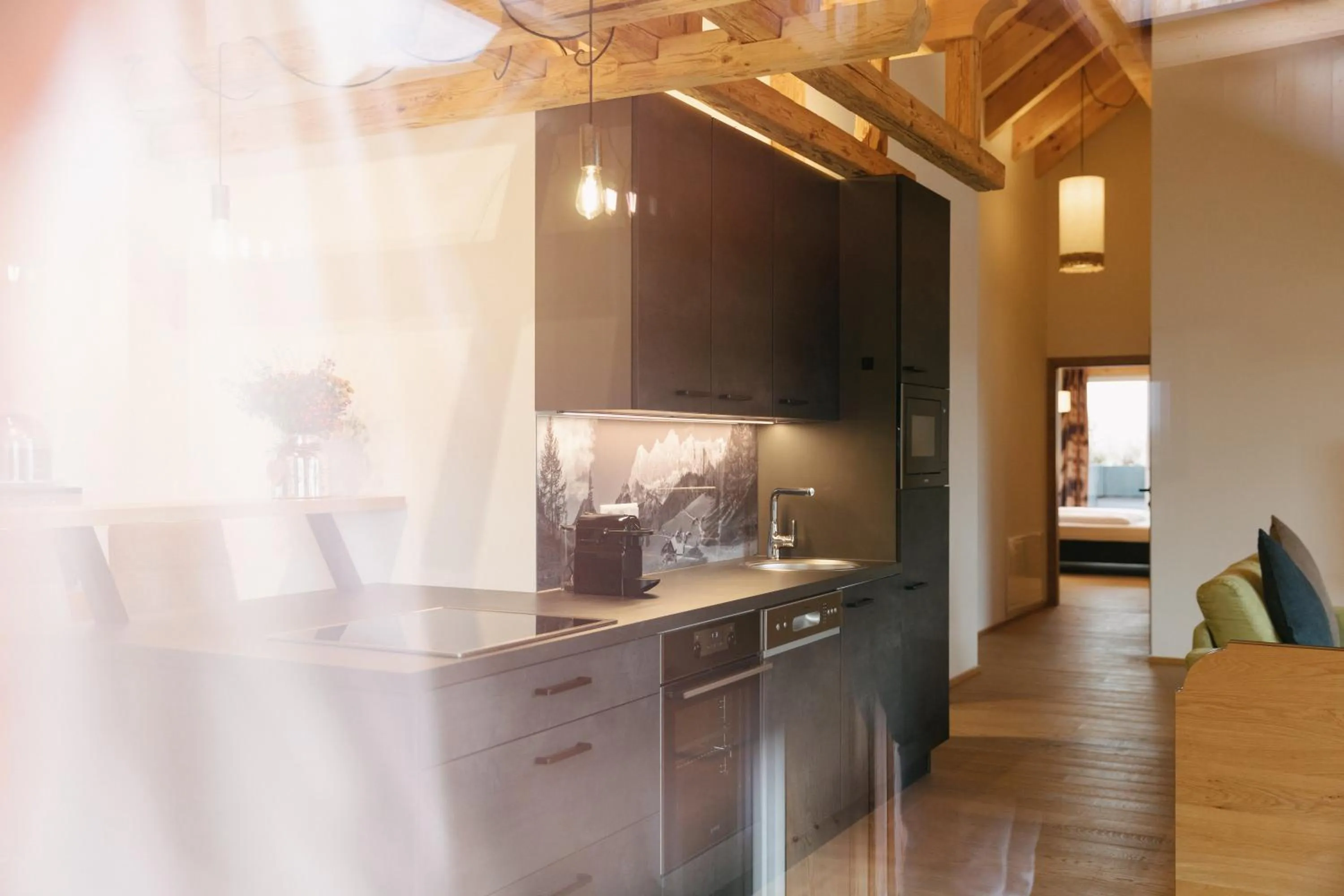 Kitchen or kitchenette in Chalet Village by Apart4you