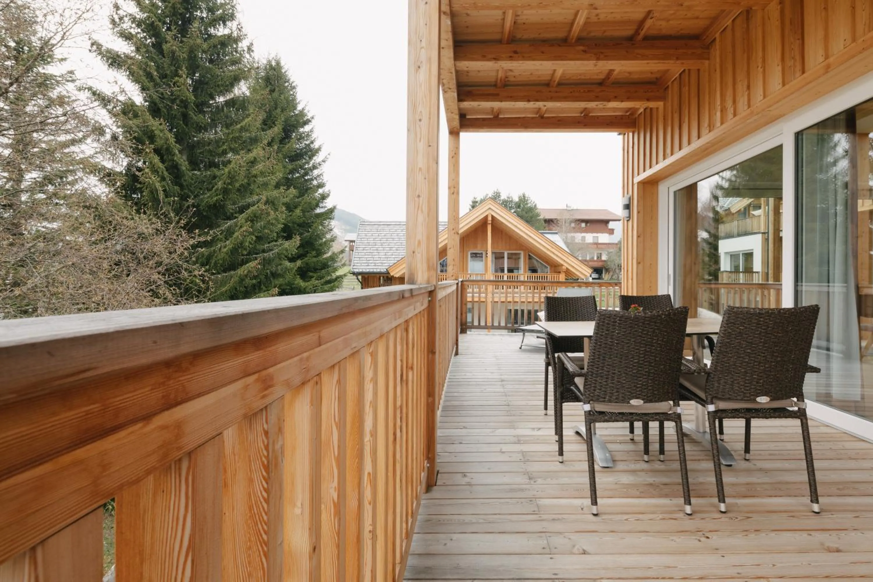 Balcony/Terrace in Chalet Village by Apart4you