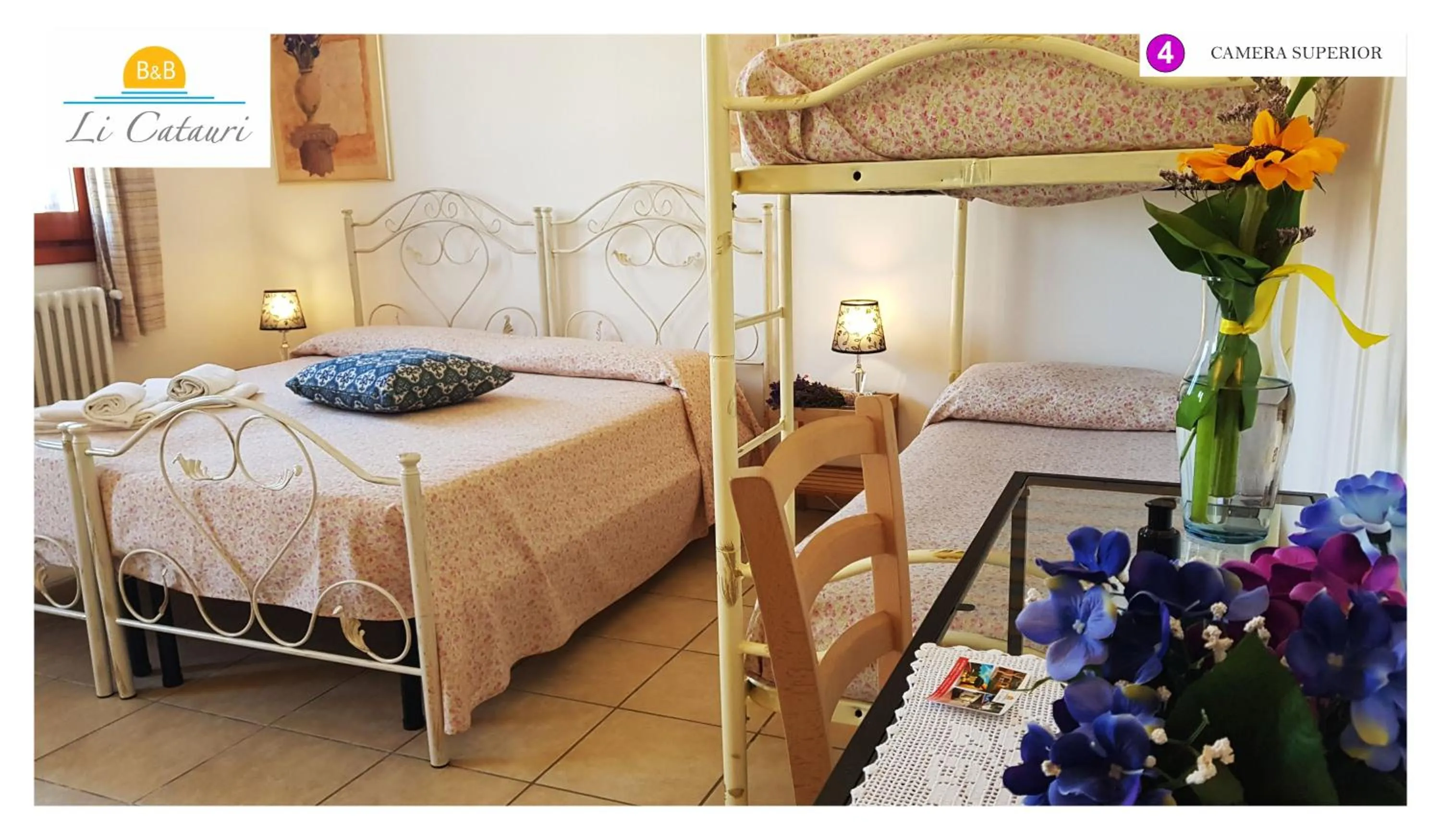 Double or Twin Room - single occupancy in Li Catauri