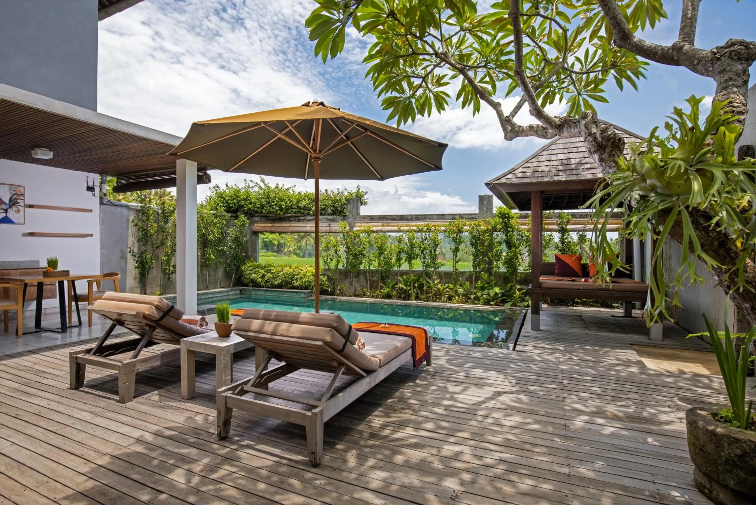 Natural landscape in Villa Kayu Lama