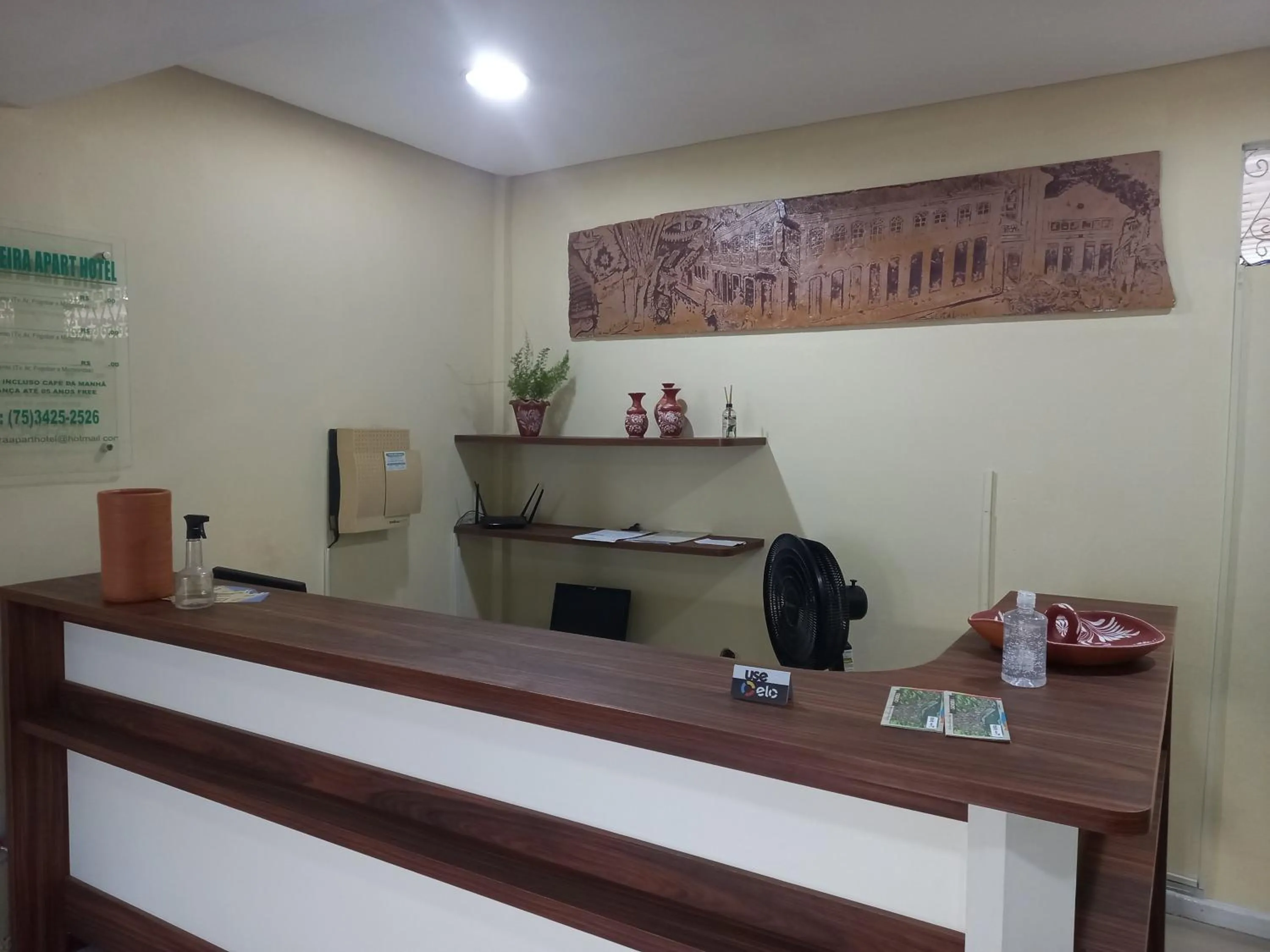 Lobby or reception in Cachoeira Apart Hotel