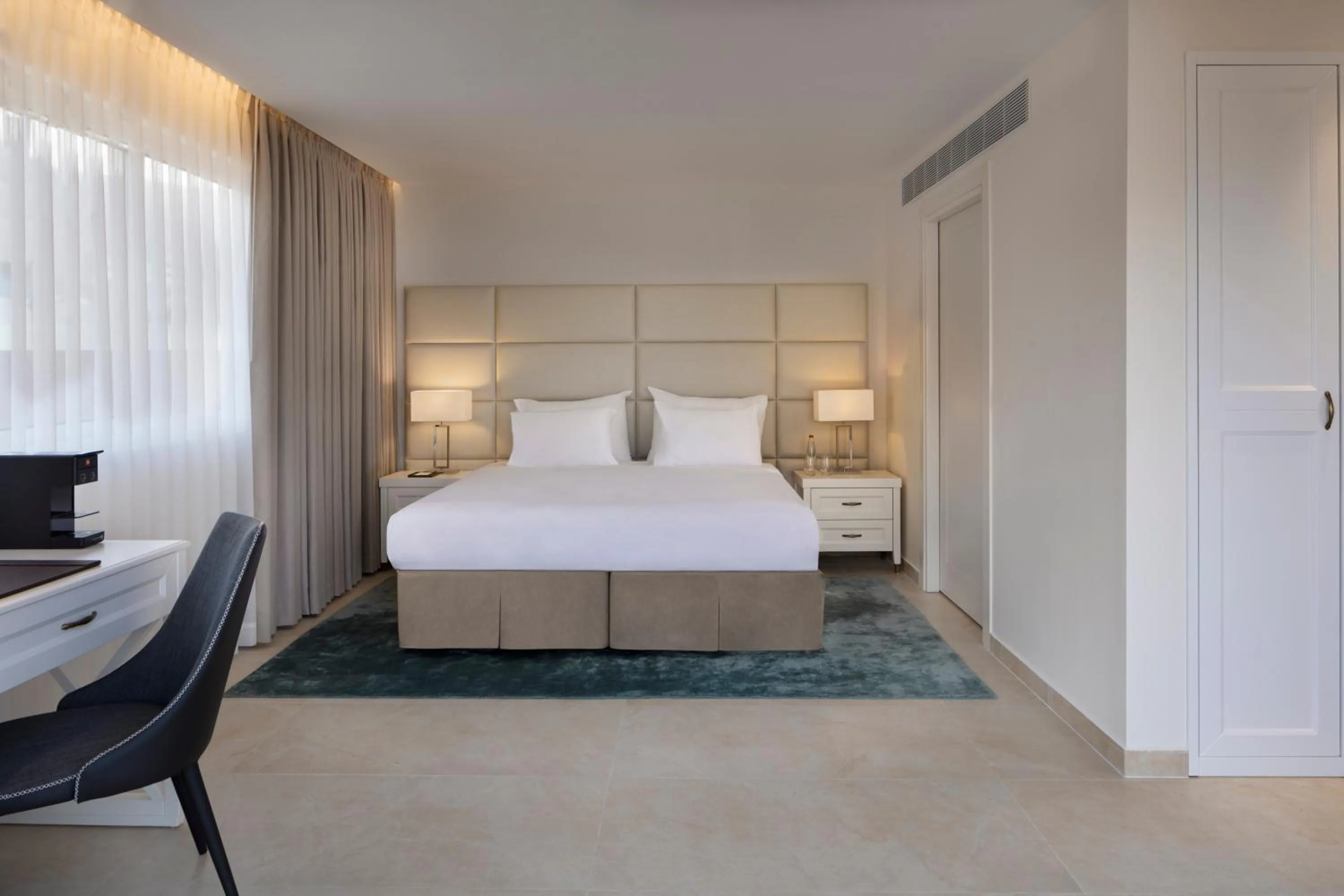 Bed in Herbert Samuel Milos Dead Sea