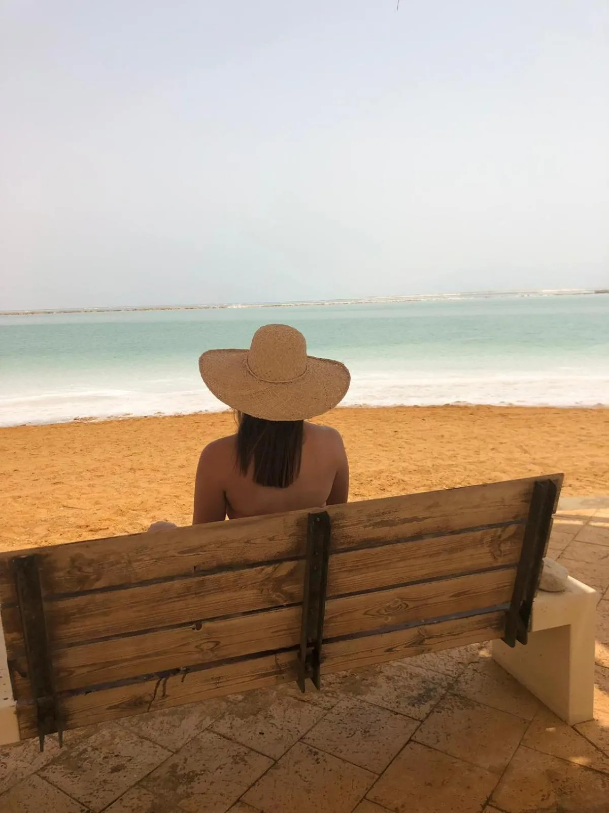 Beach in Herbert Samuel Milos Dead Sea