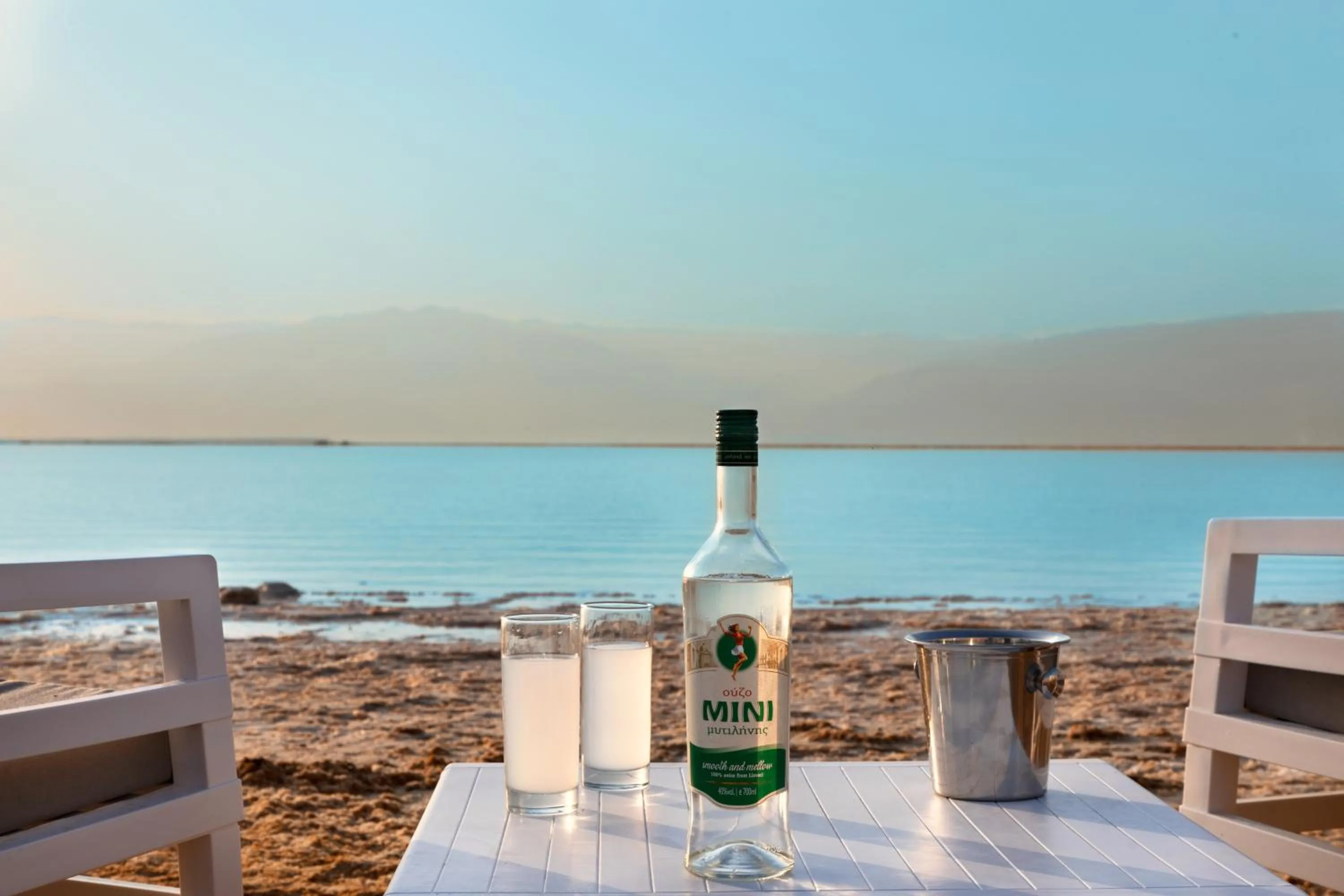 Beach in Herbert Samuel Milos Dead Sea