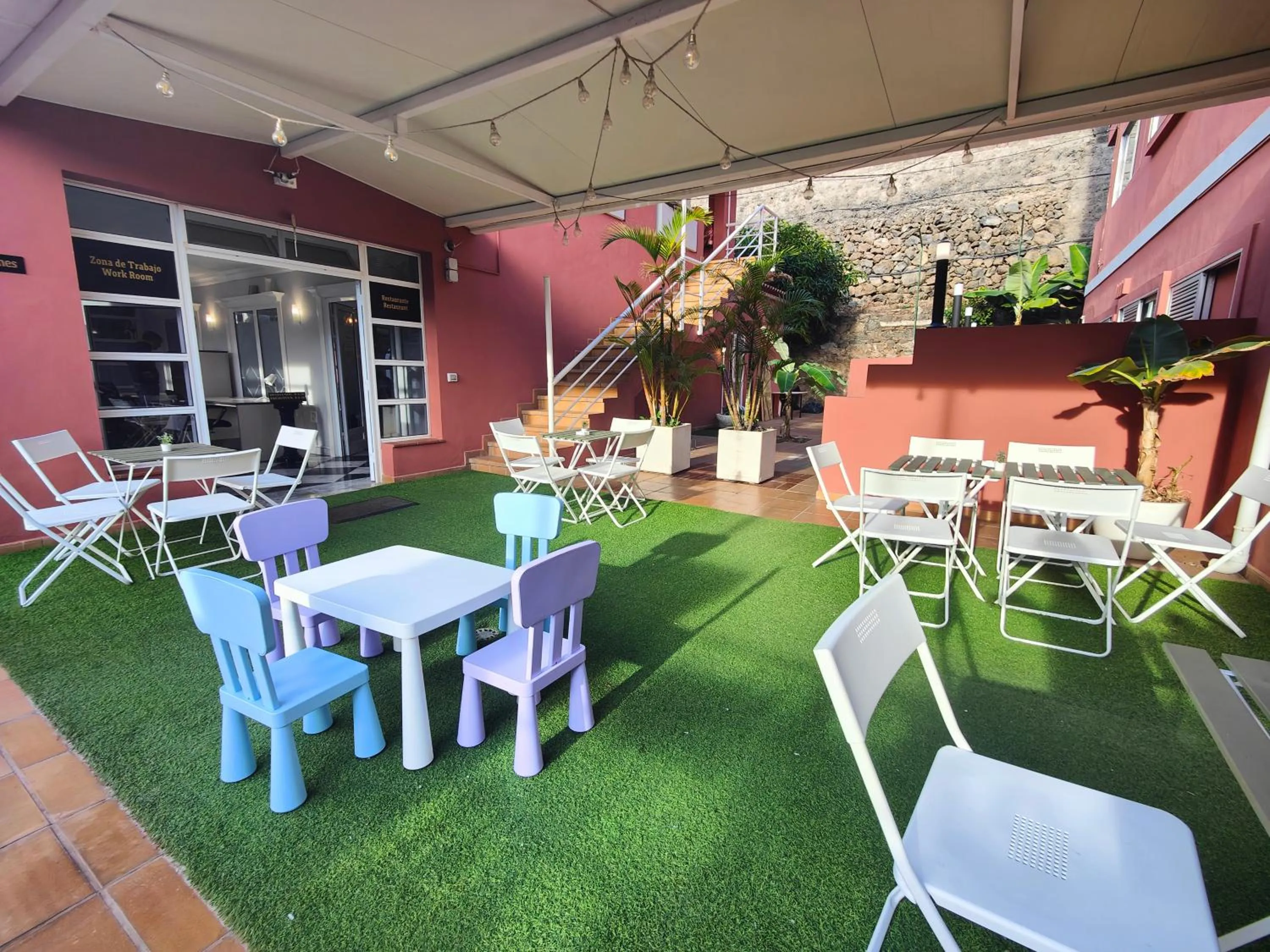 Garden in Hotel Don Cándido