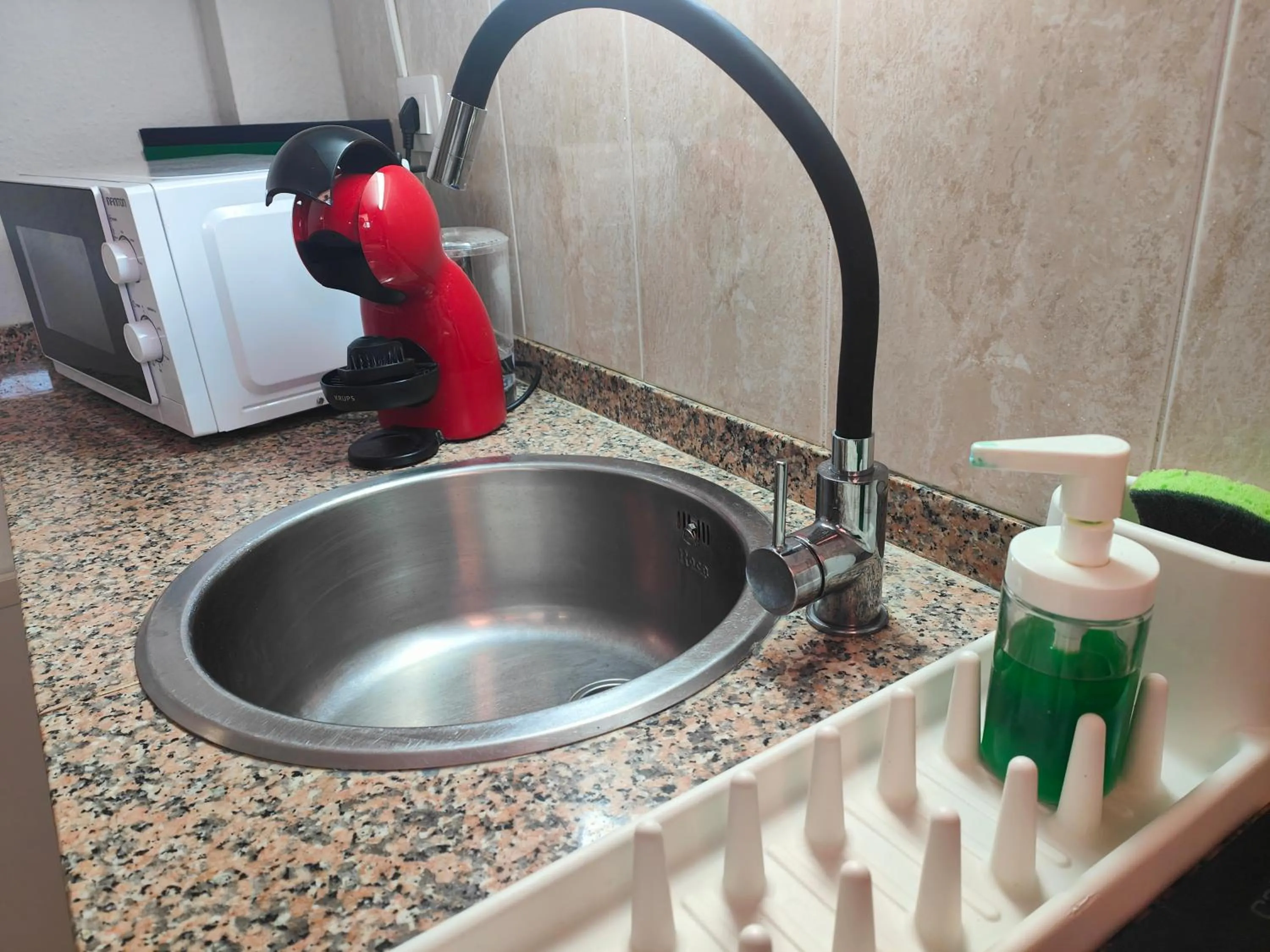 Kitchen or kitchenette in Hotel Don Cándido