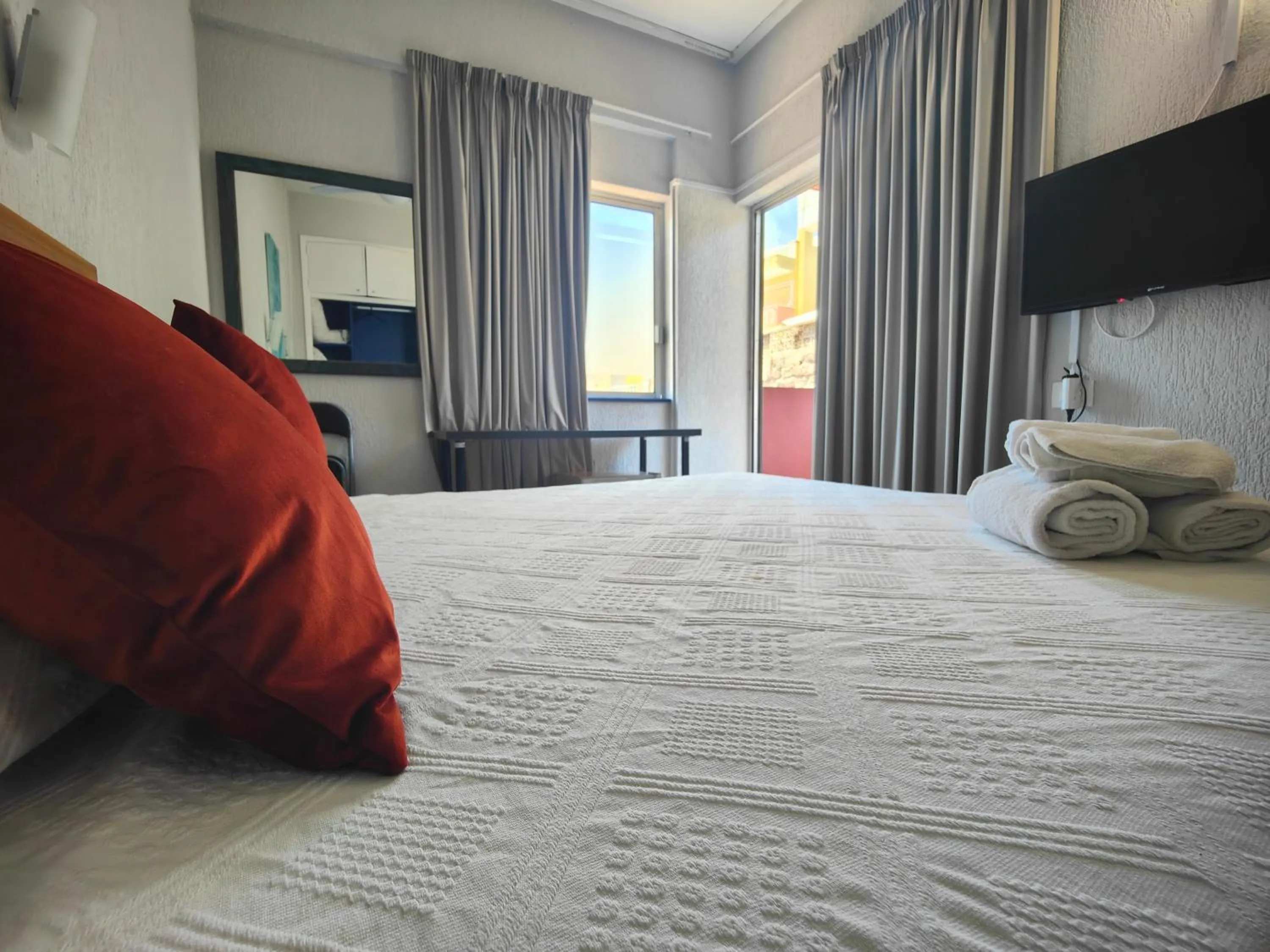 Bed in Hotel Don Cándido