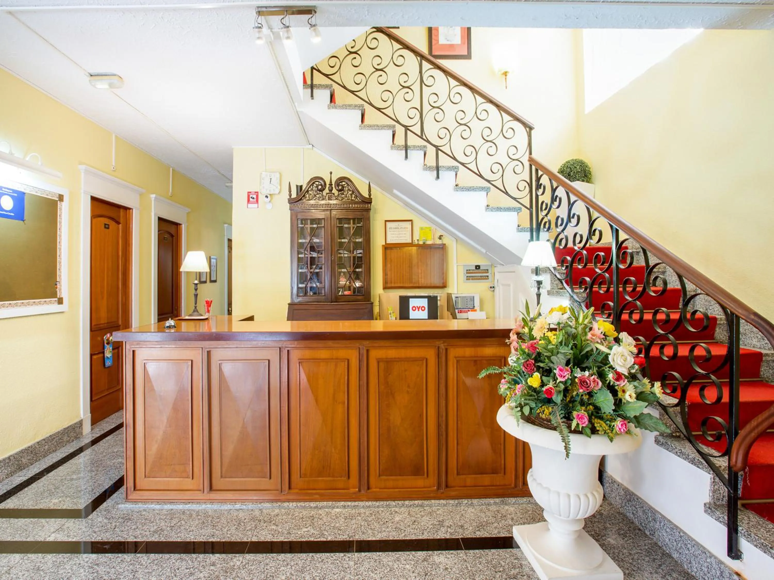 Lobby or reception in Hotel Don Cándido