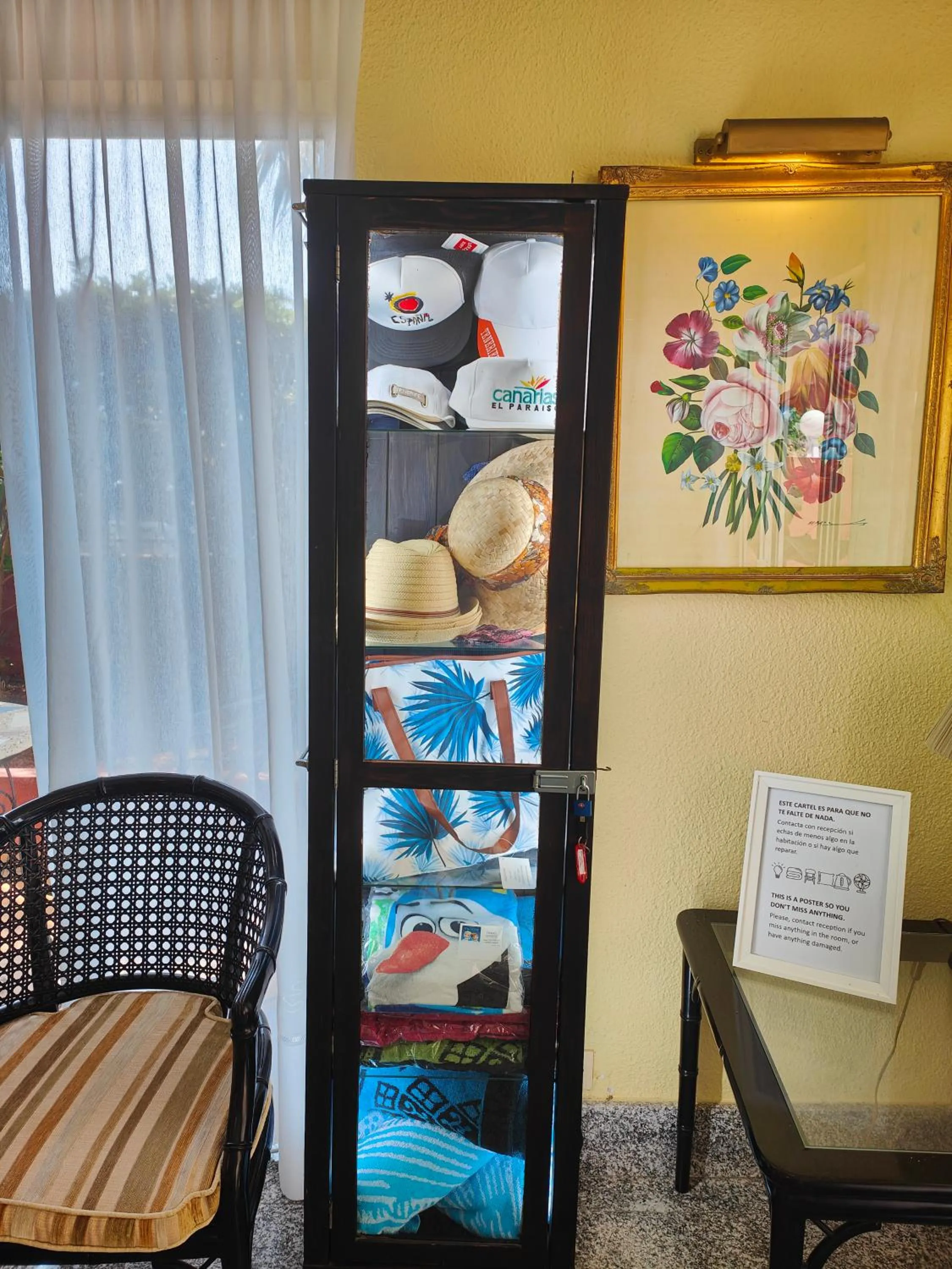 Seating area in Hotel Don Cándido