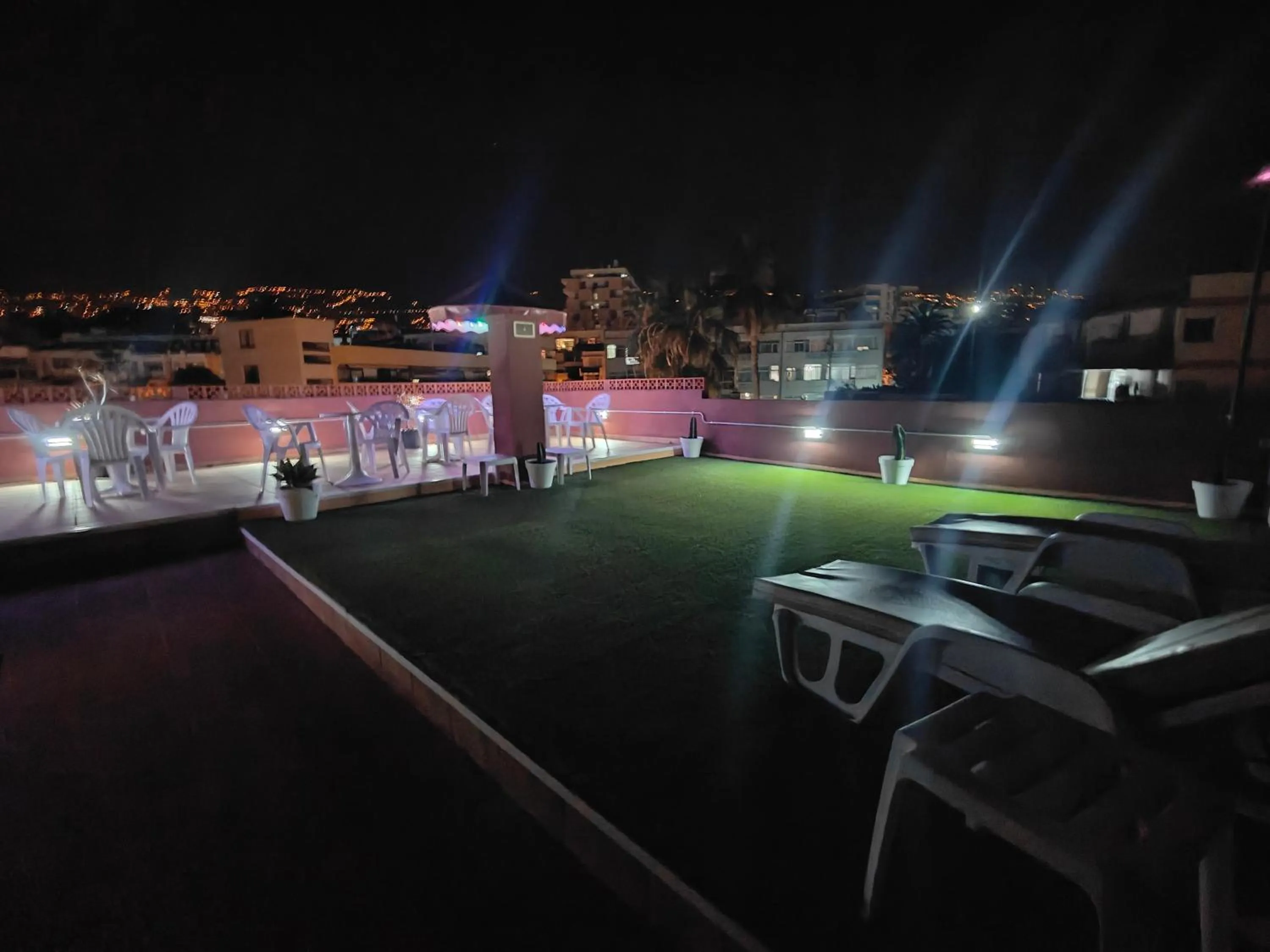 Solarium in Hotel Don Cándido